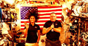 stranded astronauts stuck space station nasa