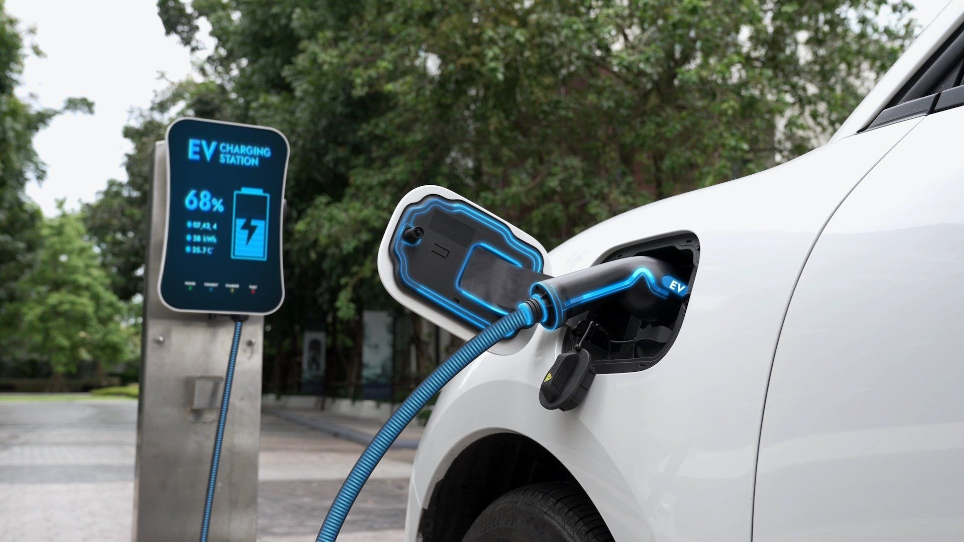 california announces billion dollar electric vehicle charger hvab
