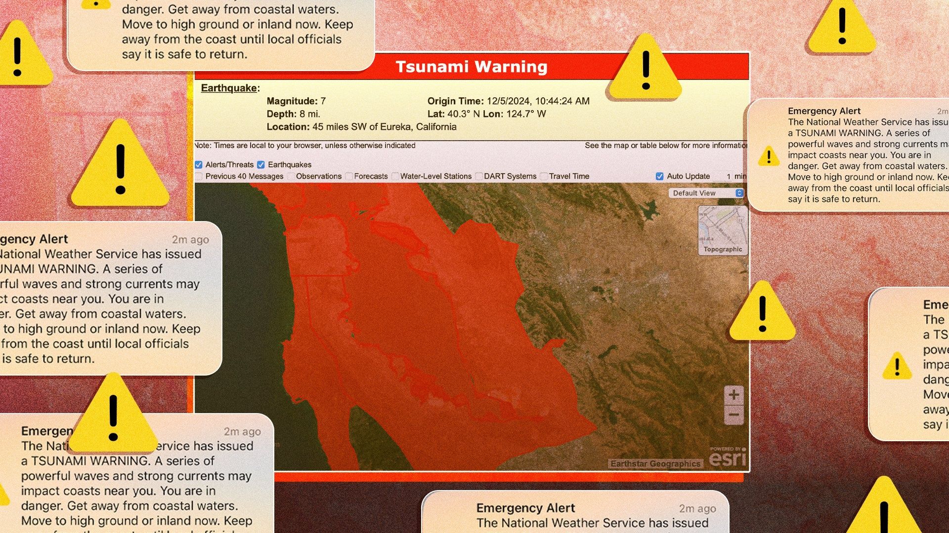 californias tsunami alert was a mess for many heres why 8916