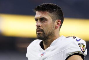 Baltimore Ravens' Justin Tucker denies allegations of misconduct by massage therapists 2 GettyImages 2186873126 e1738294293465