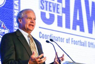 NCAA committee proposes charged timeout if player goes down with apparent injury after ball spotted e1740771670612