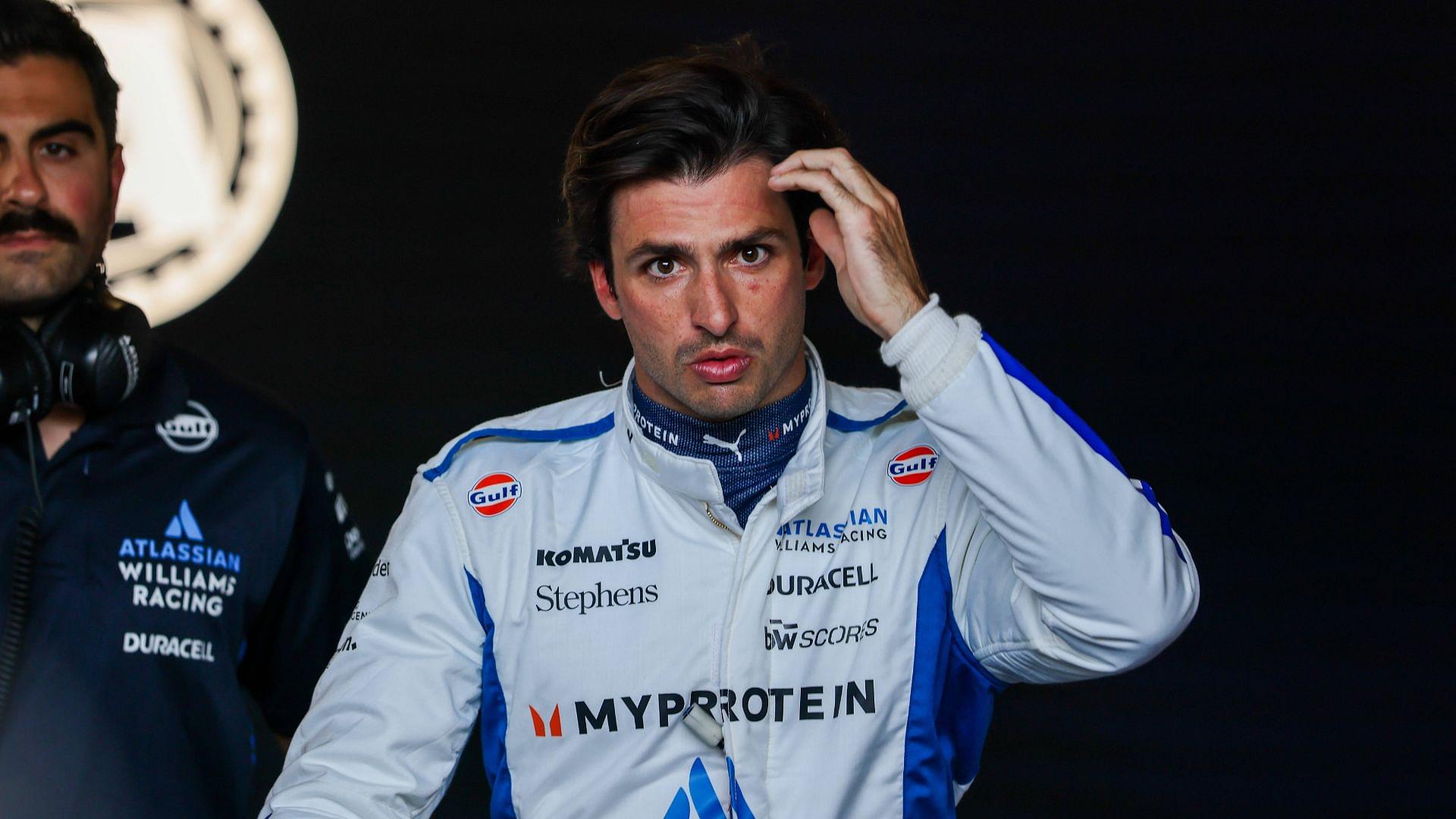 Carlos Sainz Further Risks $45,000 Fine for Swearing While Discussing $21,000 Penalty in Japan 1 8088427a carlos sainz williams serious