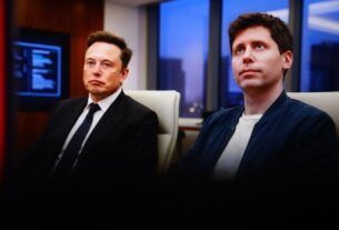 Elon Musk And Sam Altman In A Business M