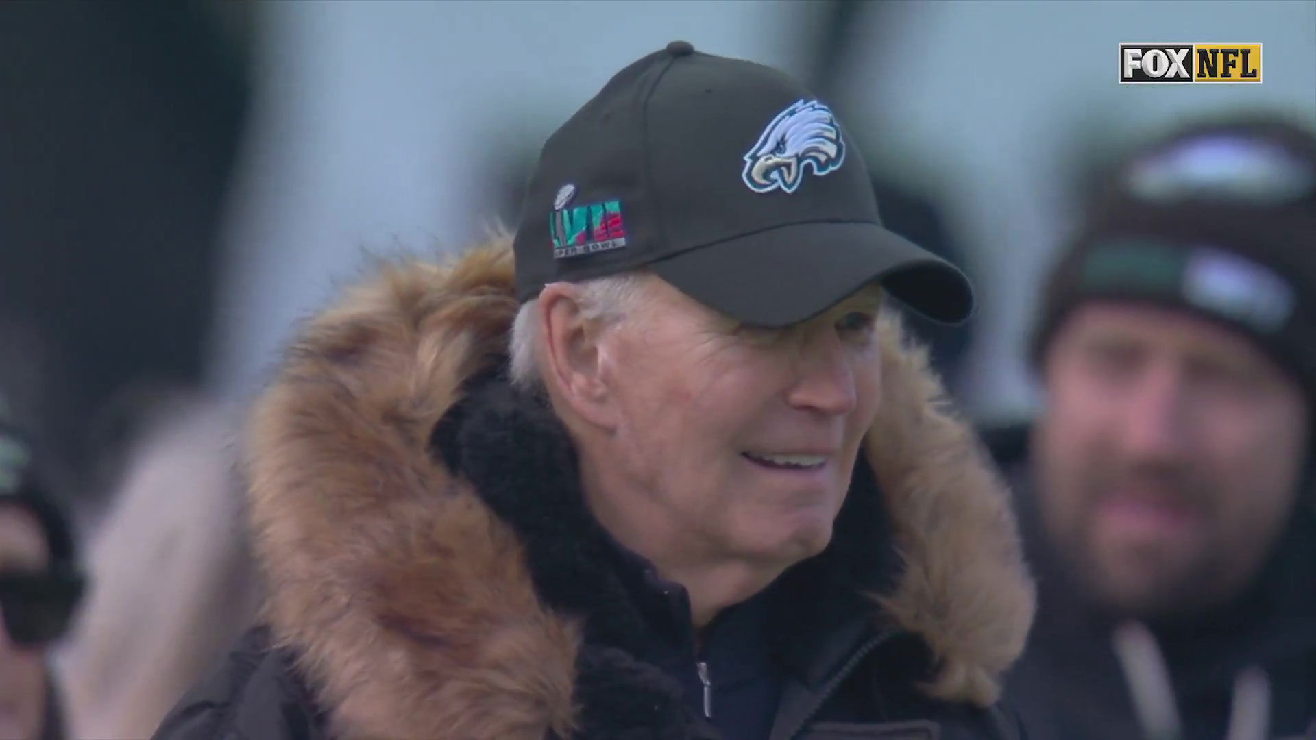 Rarely-seen Joe Biden sparks fury with Eagles-Raiders appearance after NFL fans spot huge outfit mistake 1 MM OFF PLATFORM biden