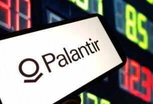Palantir Logo On Mobile Phone