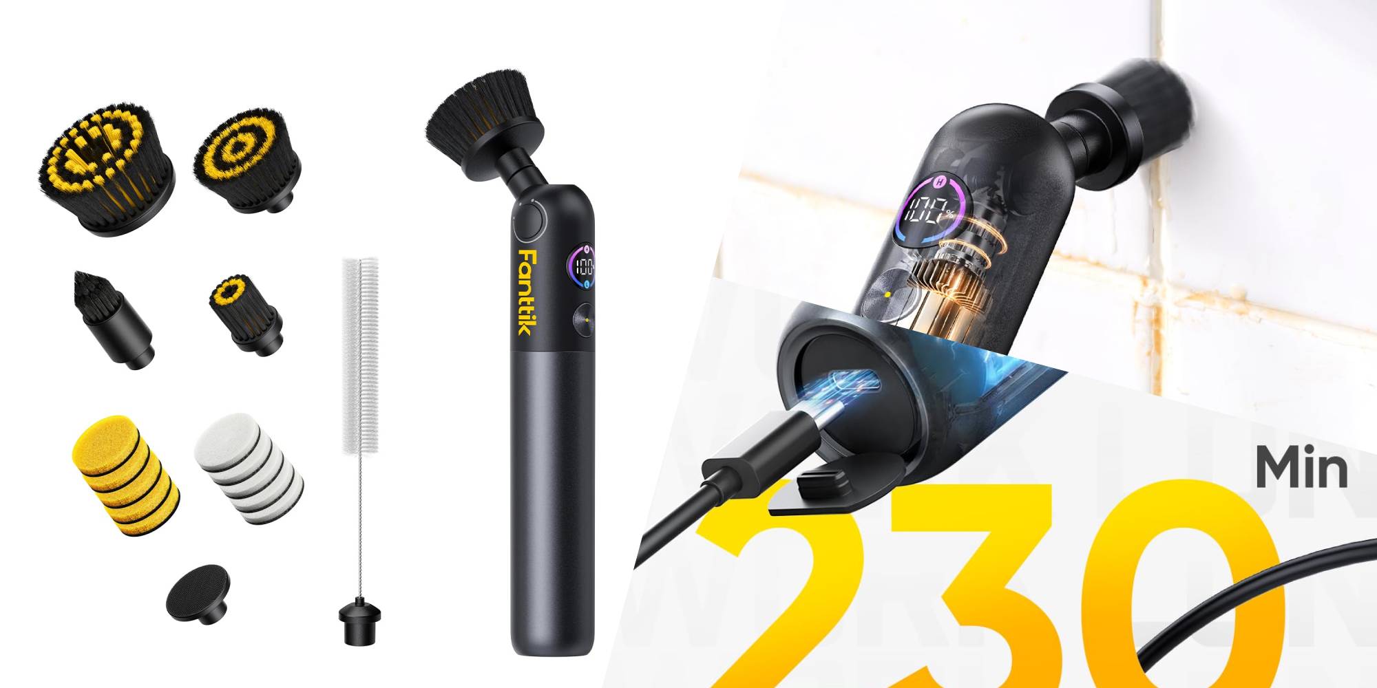 Tidy up your home with Fanttik’s USB-C rechargeable Flip G10 Nano scrubber down at $50