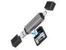 SABRENT USB A and Type C micro SD Card Reader