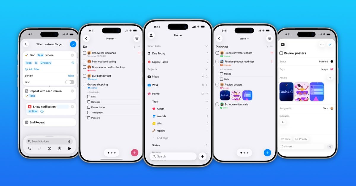 Indie App Spotlight: ‘Tasks’ adds 50+ app intents, refreshed interface in latest update 1 Tasks app
