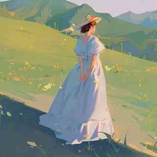 أماندا الحسناء. غلاف