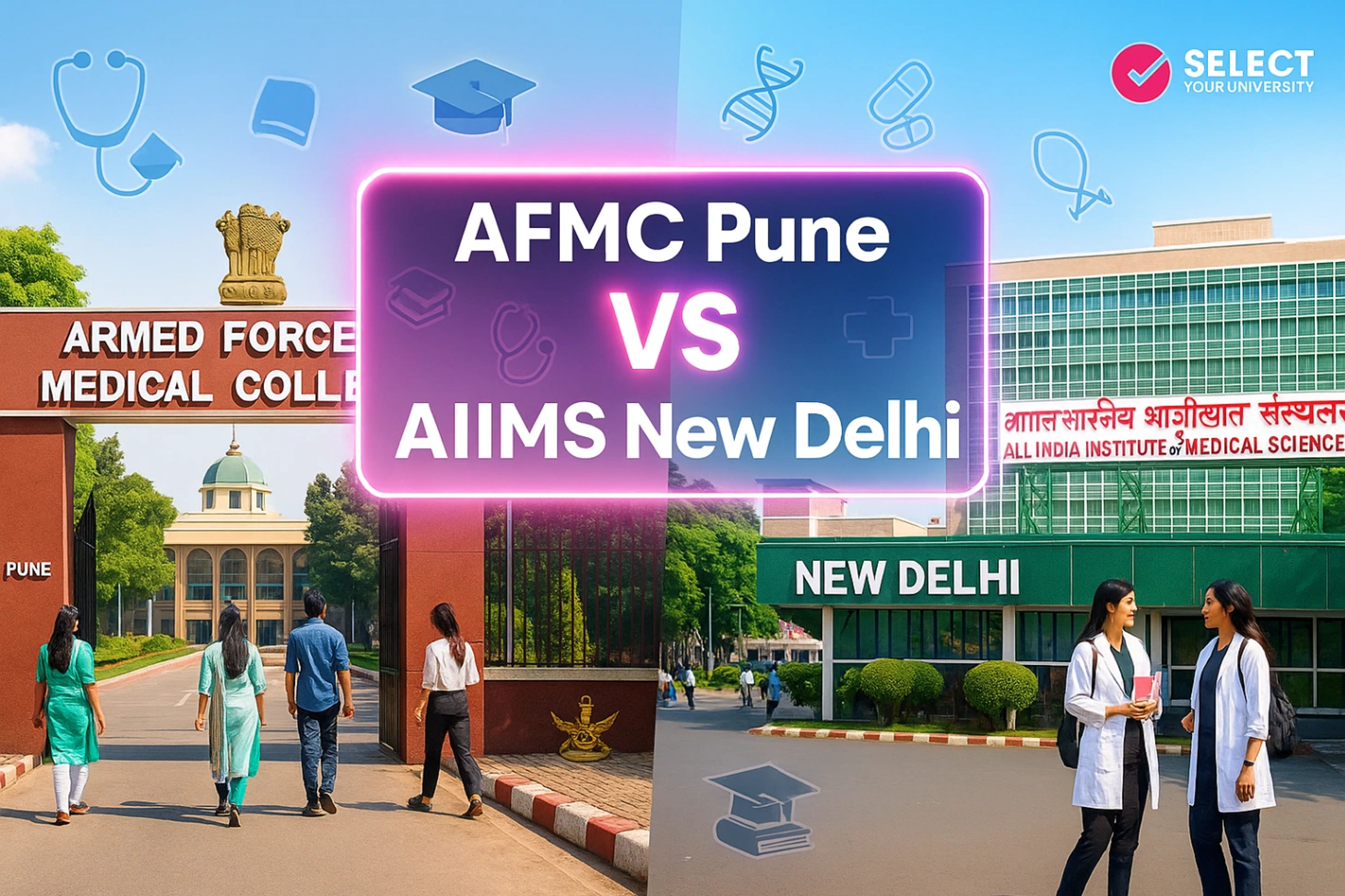 AFMC Pune vs AIIMS New Delhi