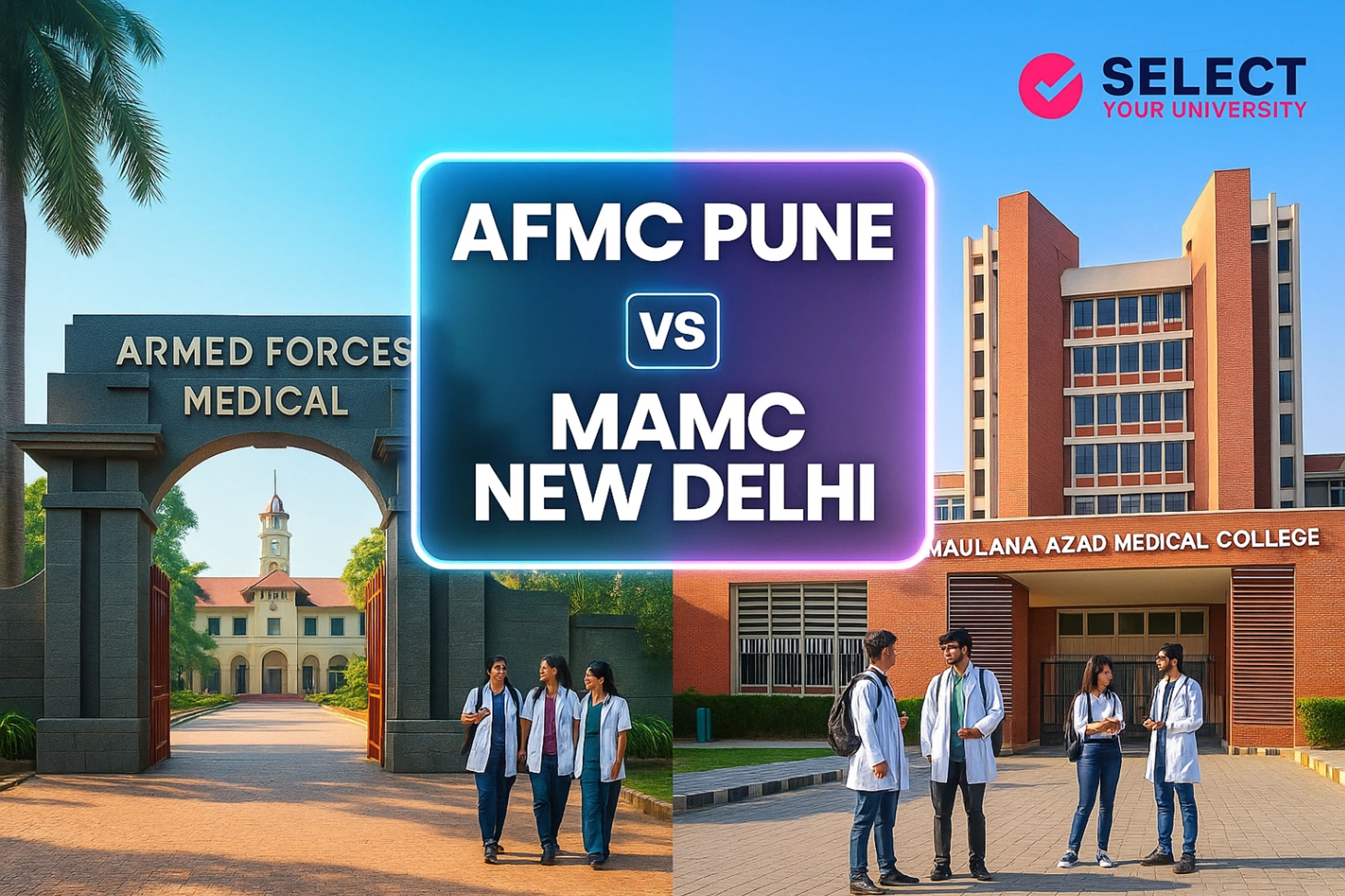AFMC Pune vs MAMC New Delhi
