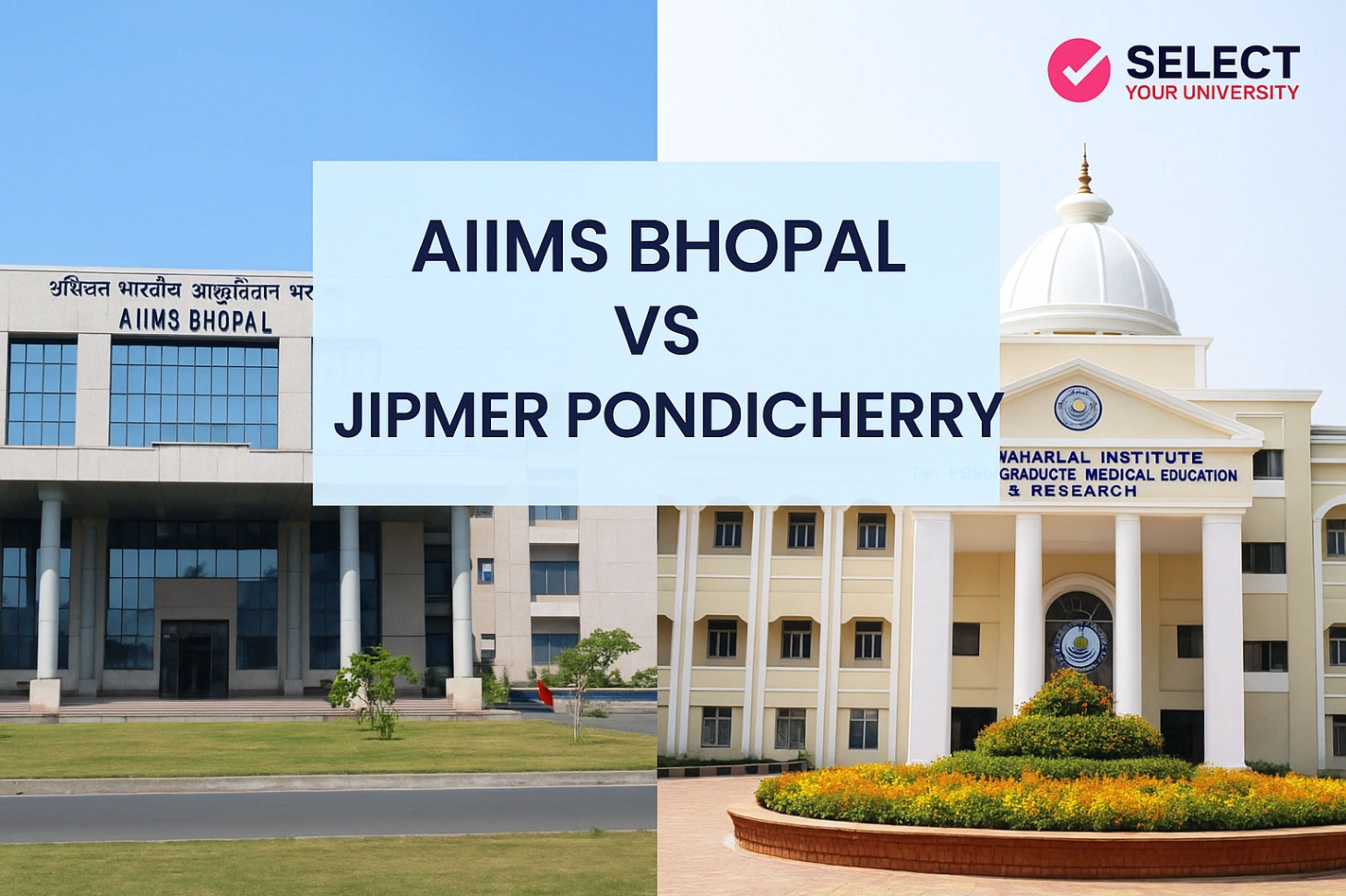 AIIMS Bhopal vs JIPMER Pondicherry