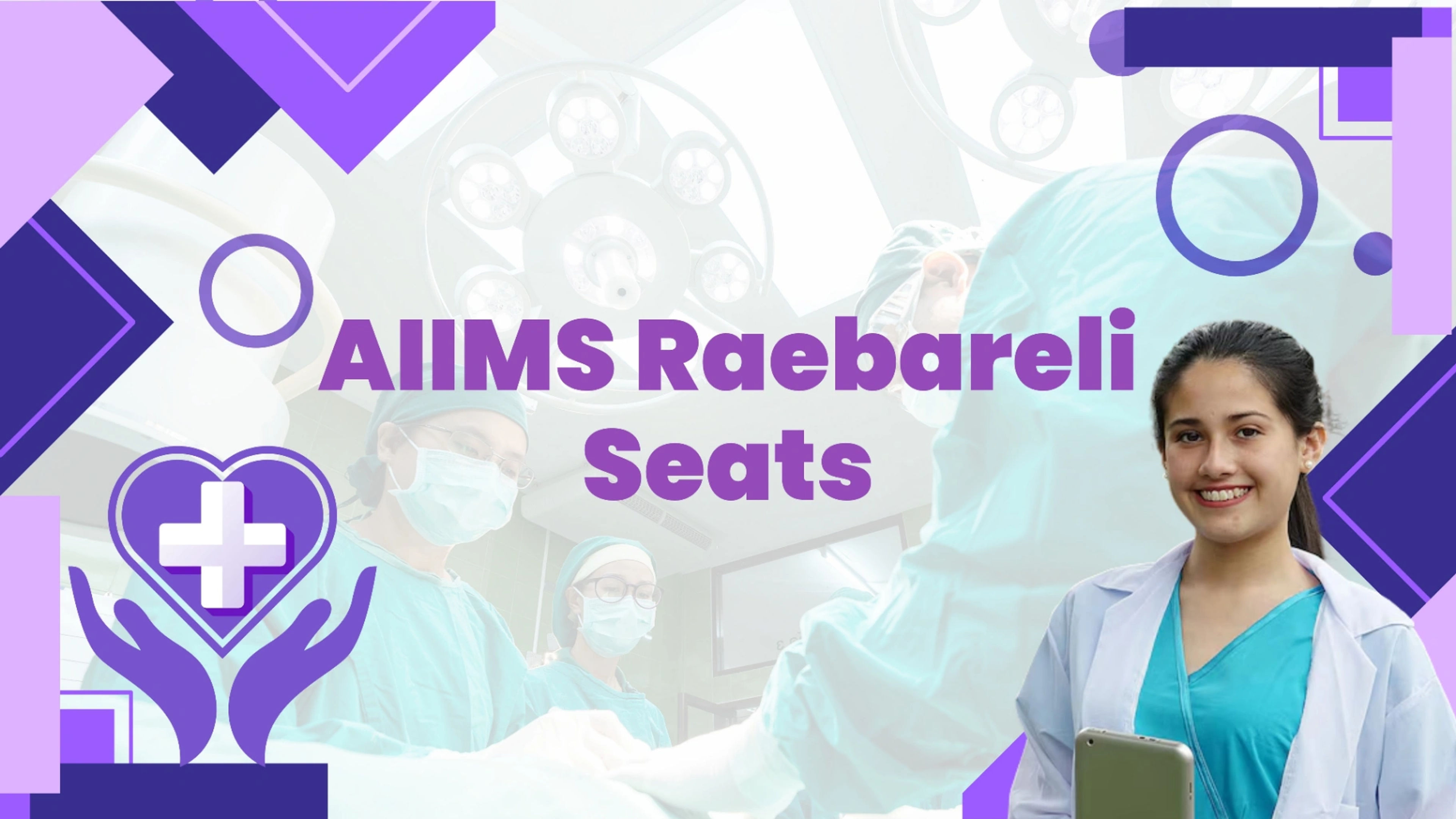 AIIMS Raebareli Seats