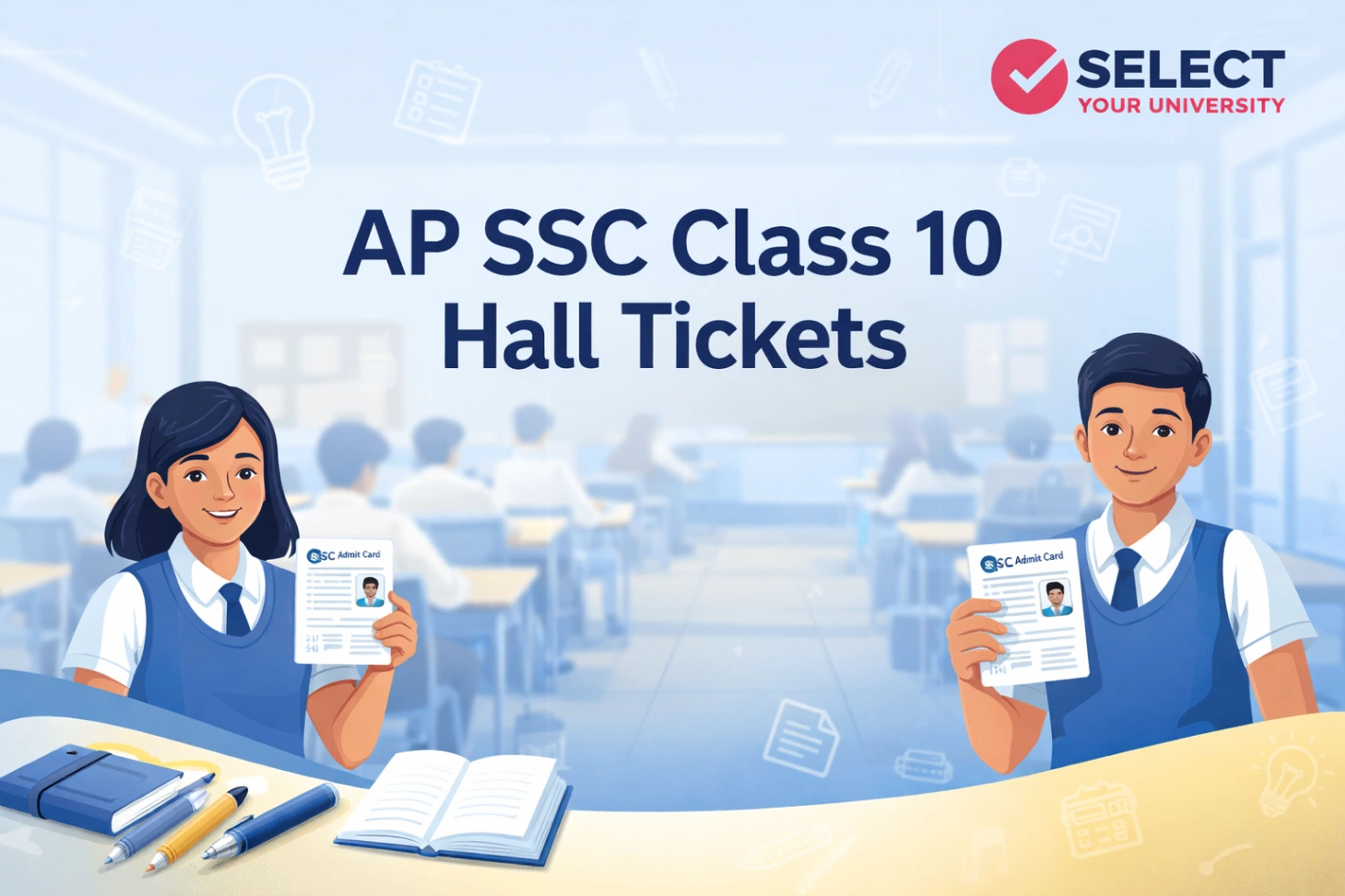 AP SSC Hall Ticket 2026 Released