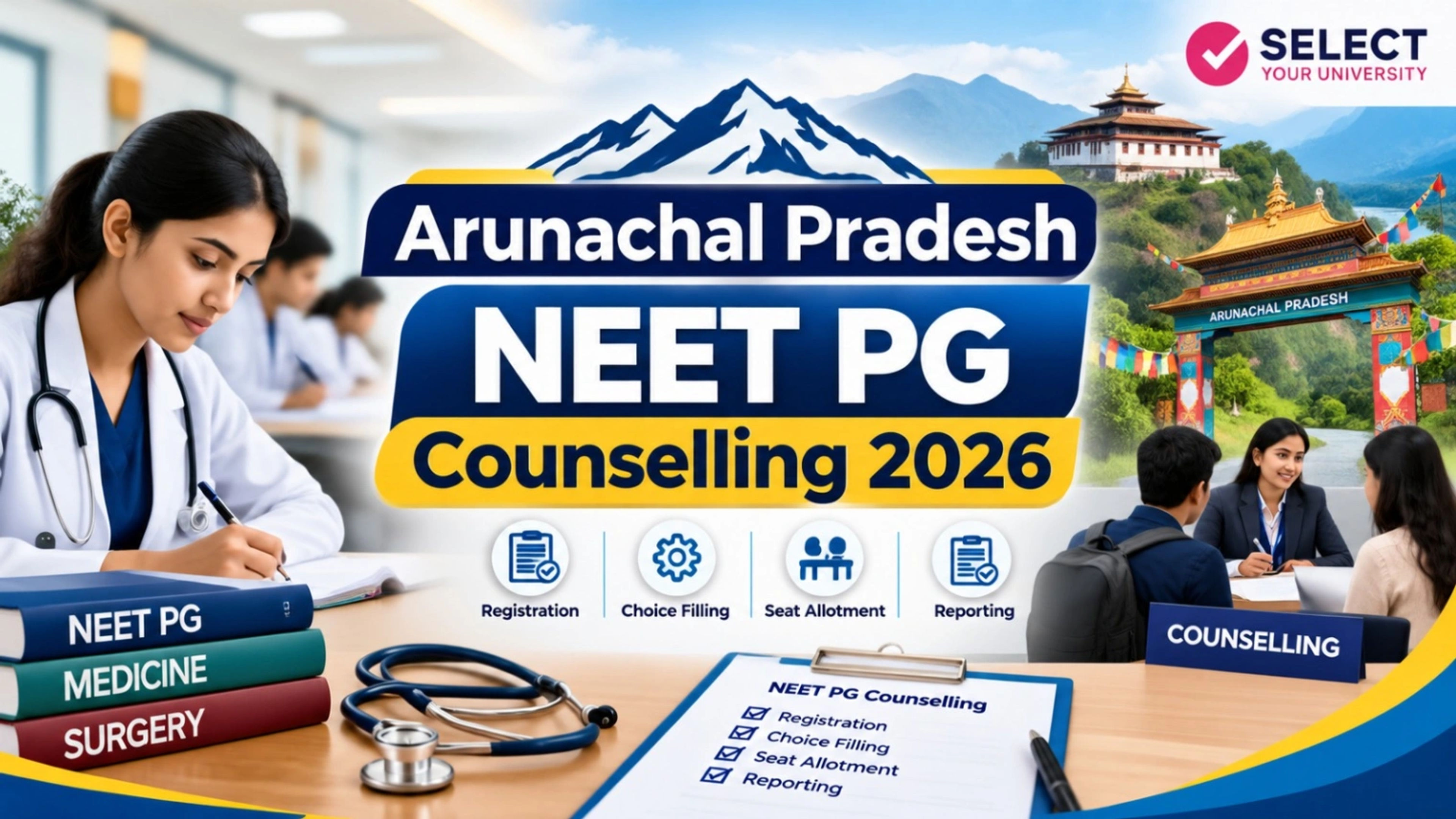 Arunachal Pradesh NEET PG Counselling