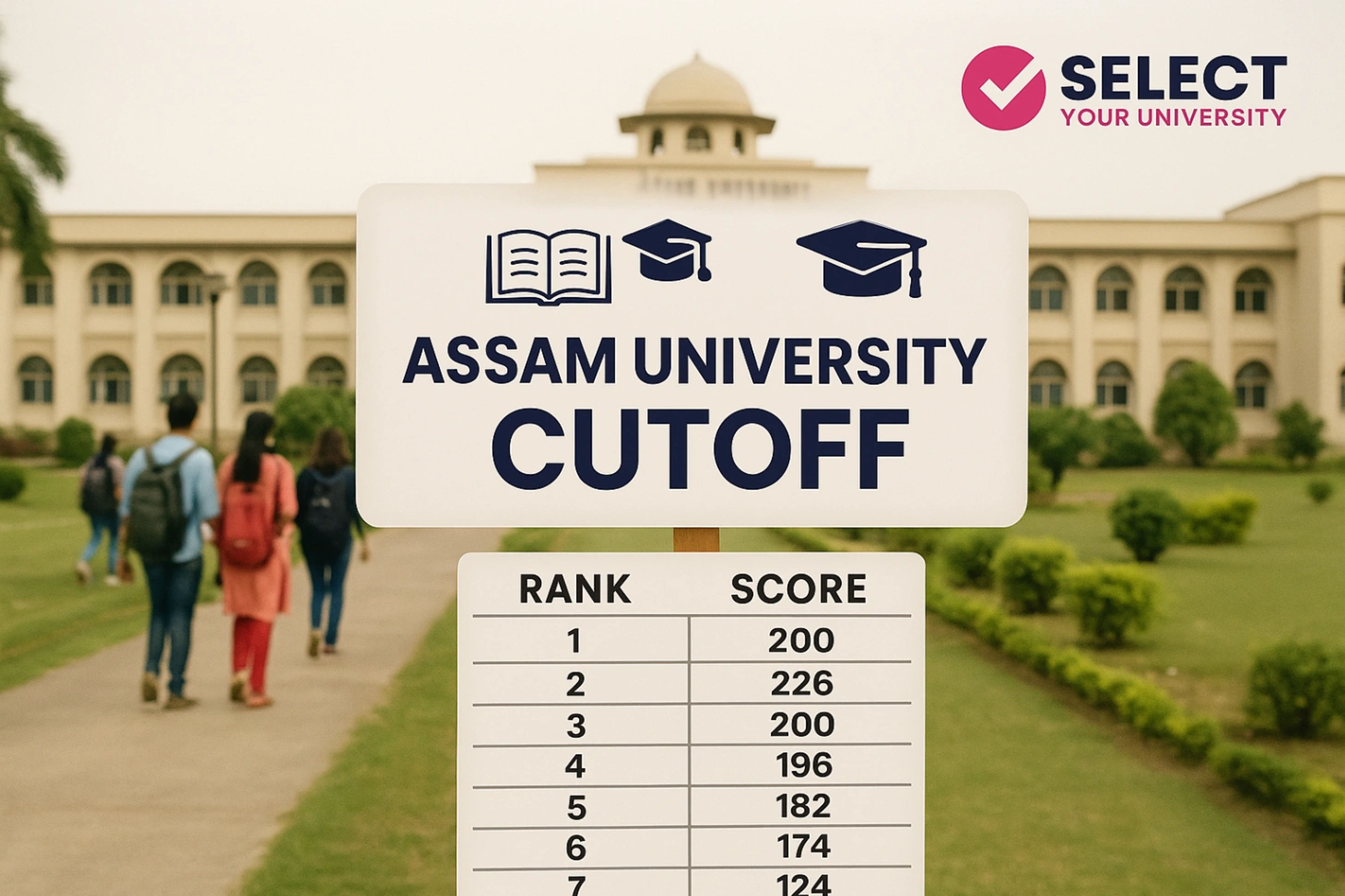 Assam University Cutoff
