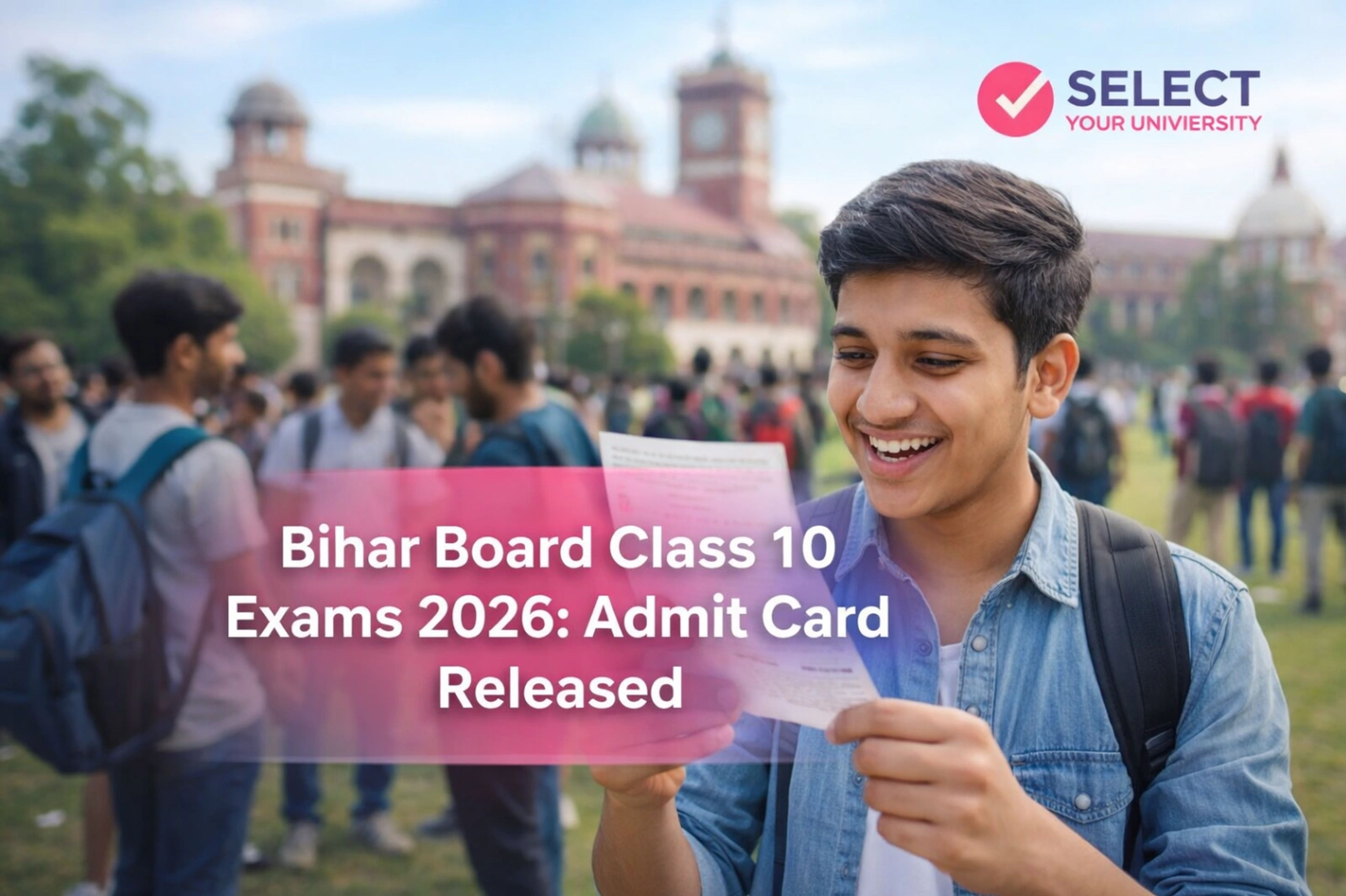 Bihar Board Class 10 Admit Card 2026 Released
