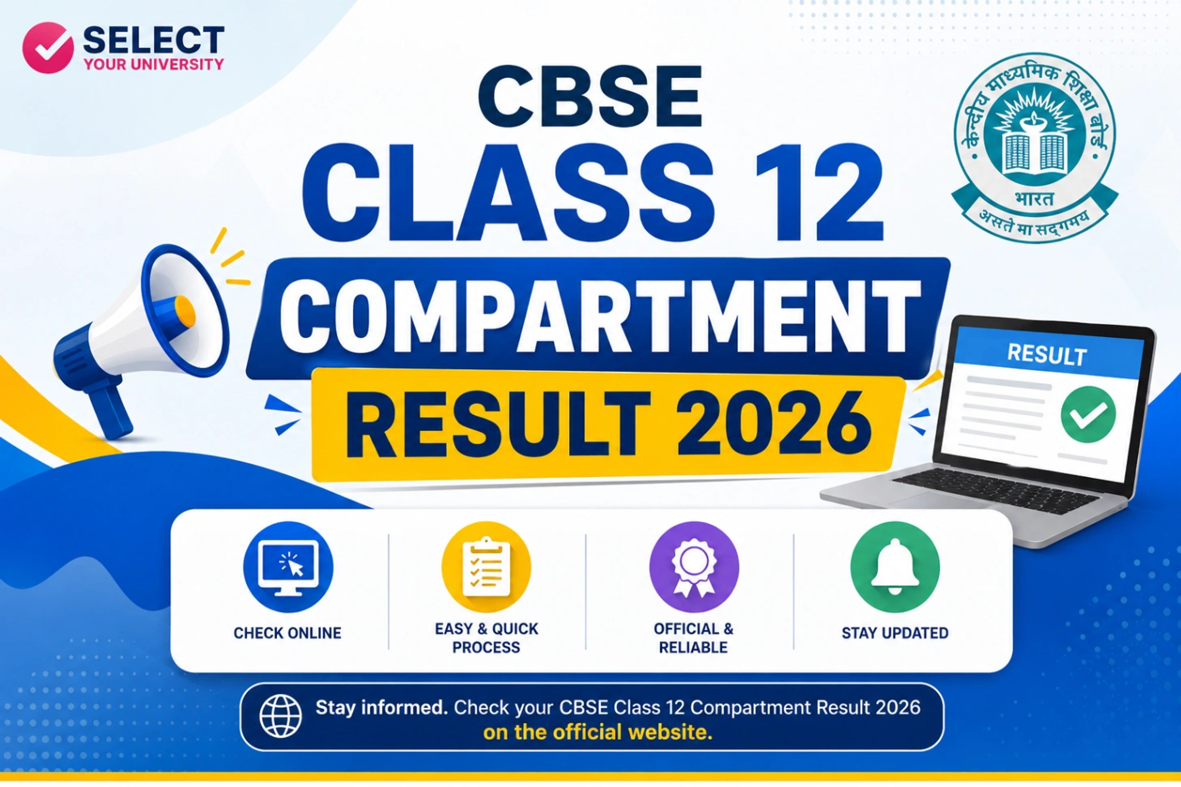 CBSE Class 12 Compartment Result 2026 Expected