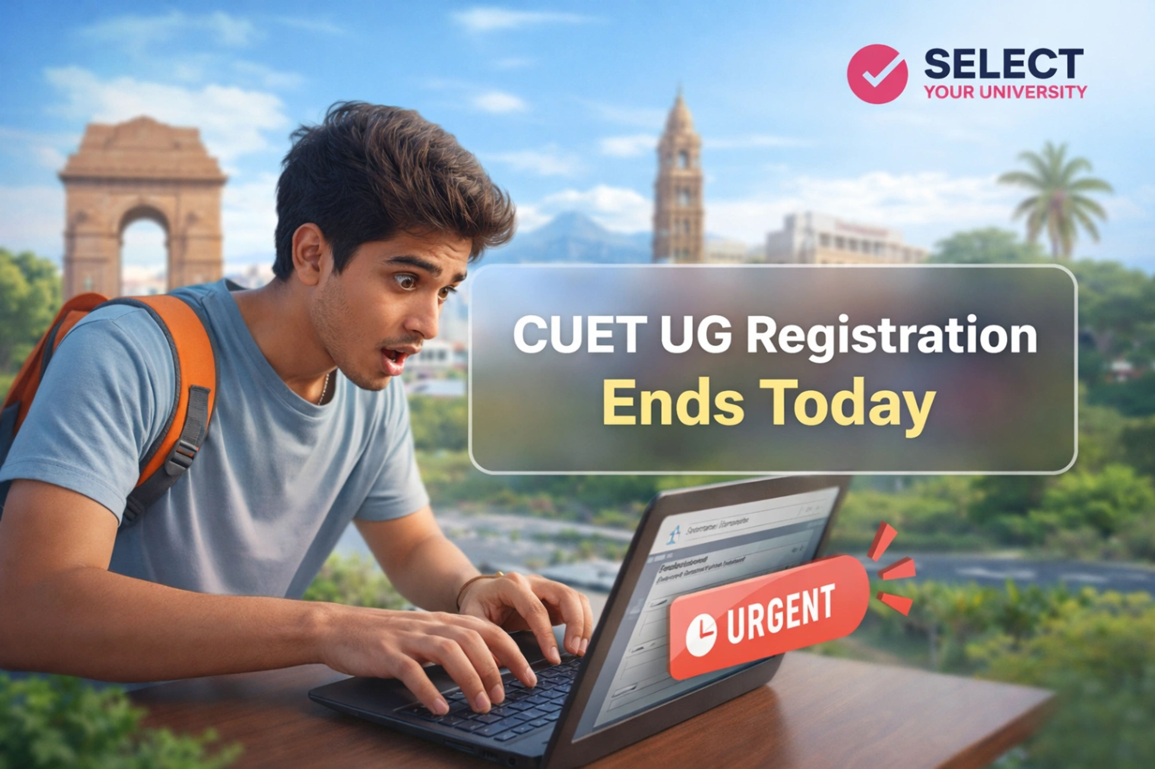 CUET UG 2026 Registration Last Date Today