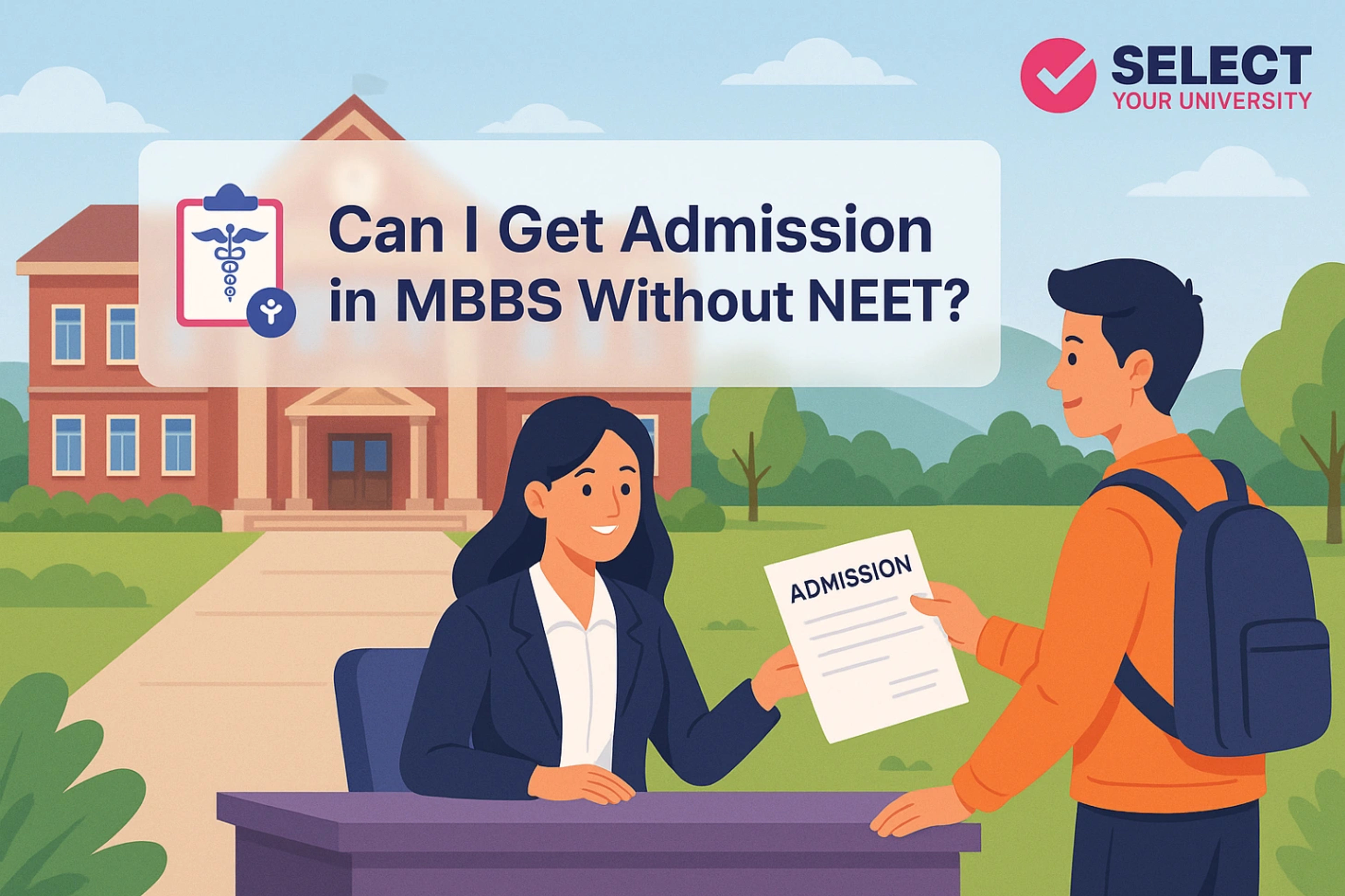 Can I Get Admission in MBBS Without NEET?