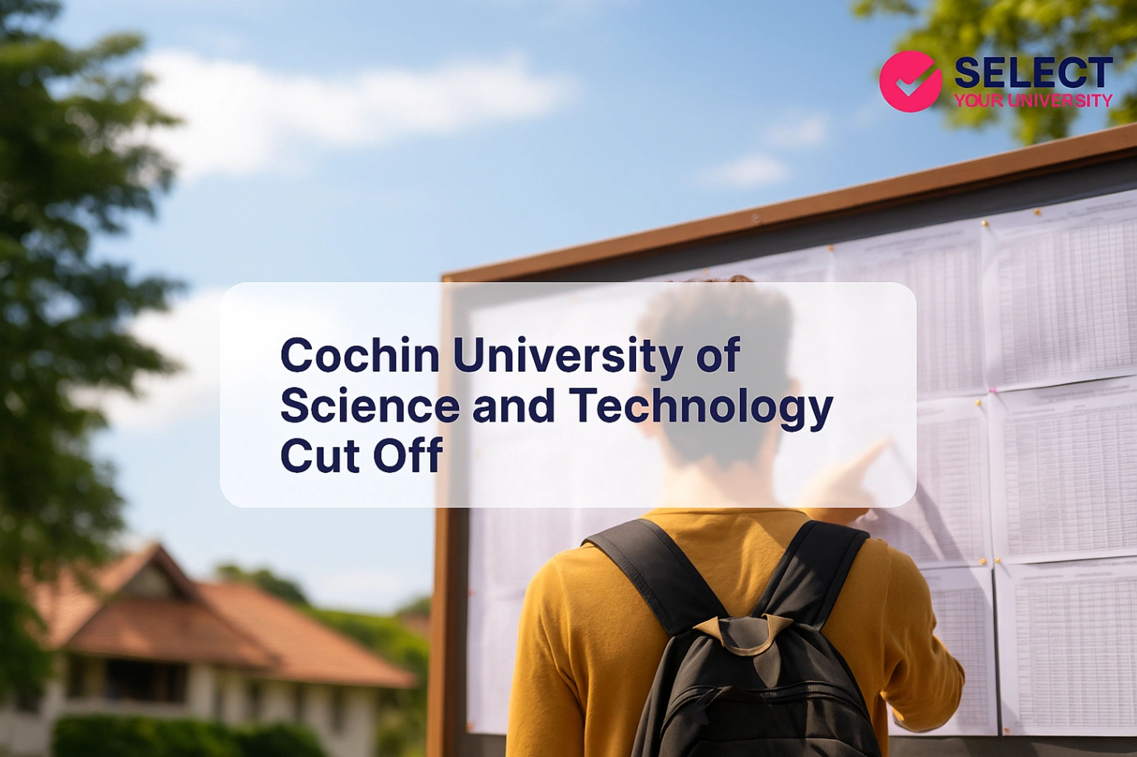 Cochin University of Science and Technology Cut Off