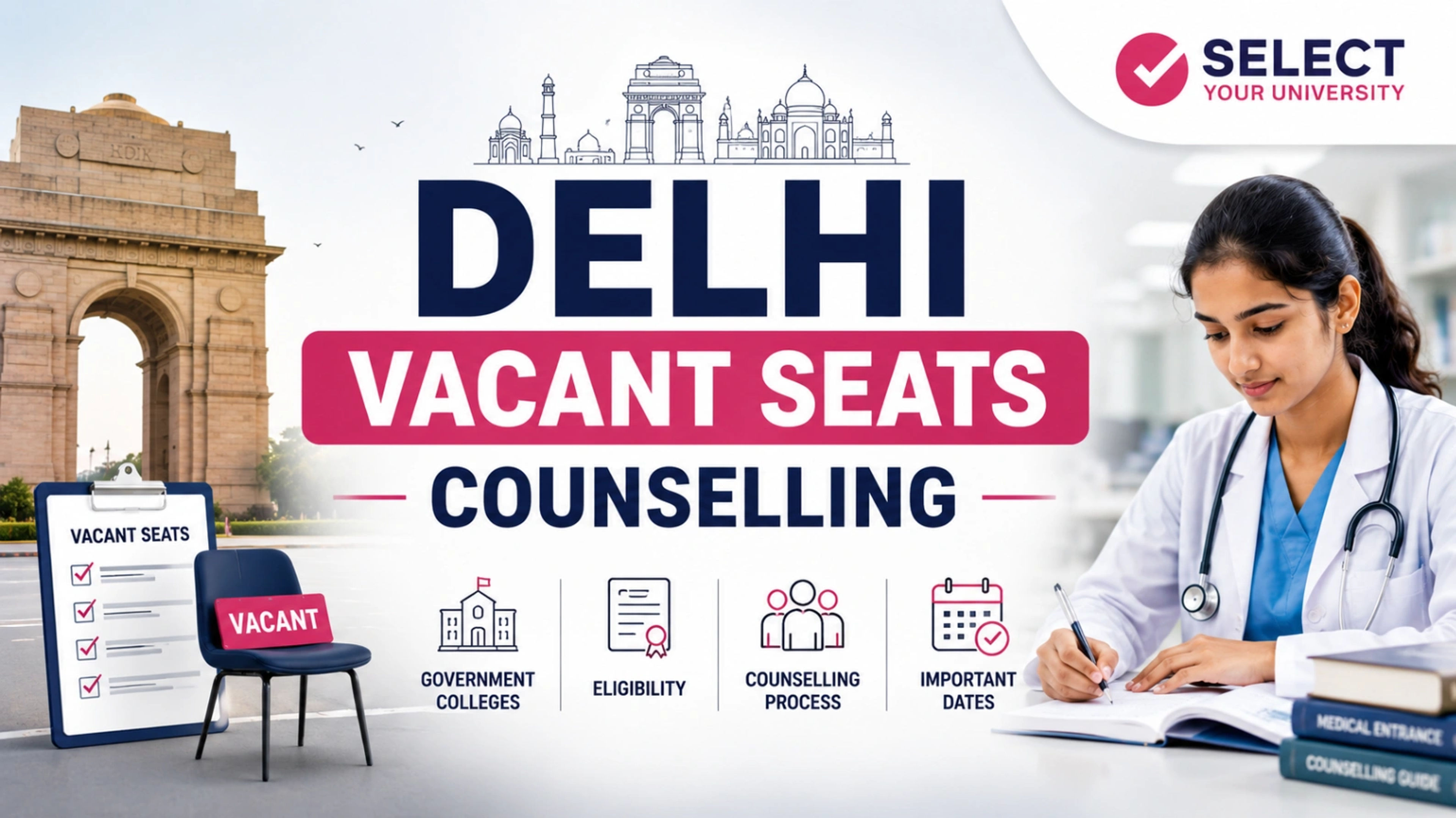 Delhi Vacant Seats Counselling