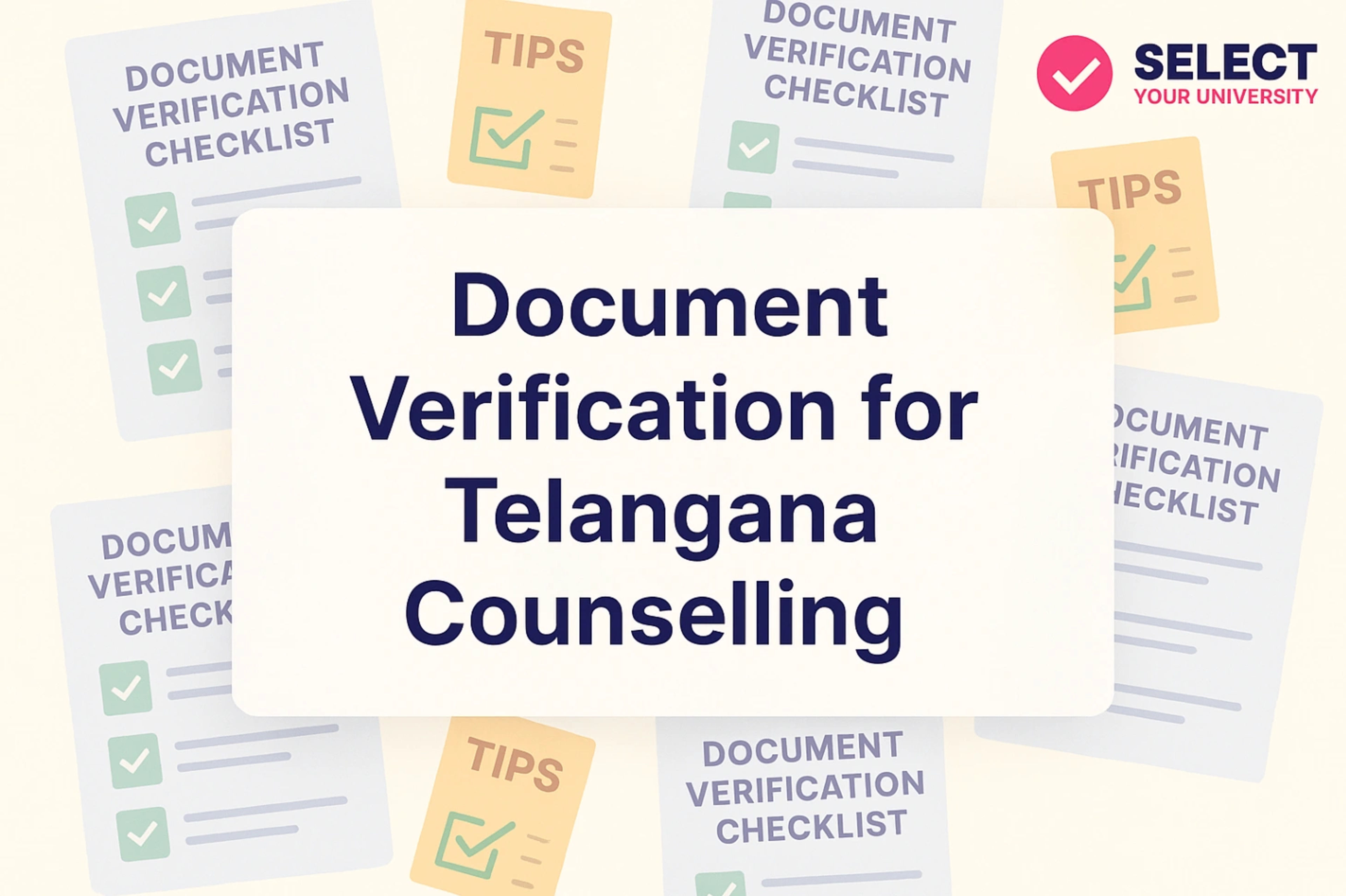 Document Verification for Telangana Counselling