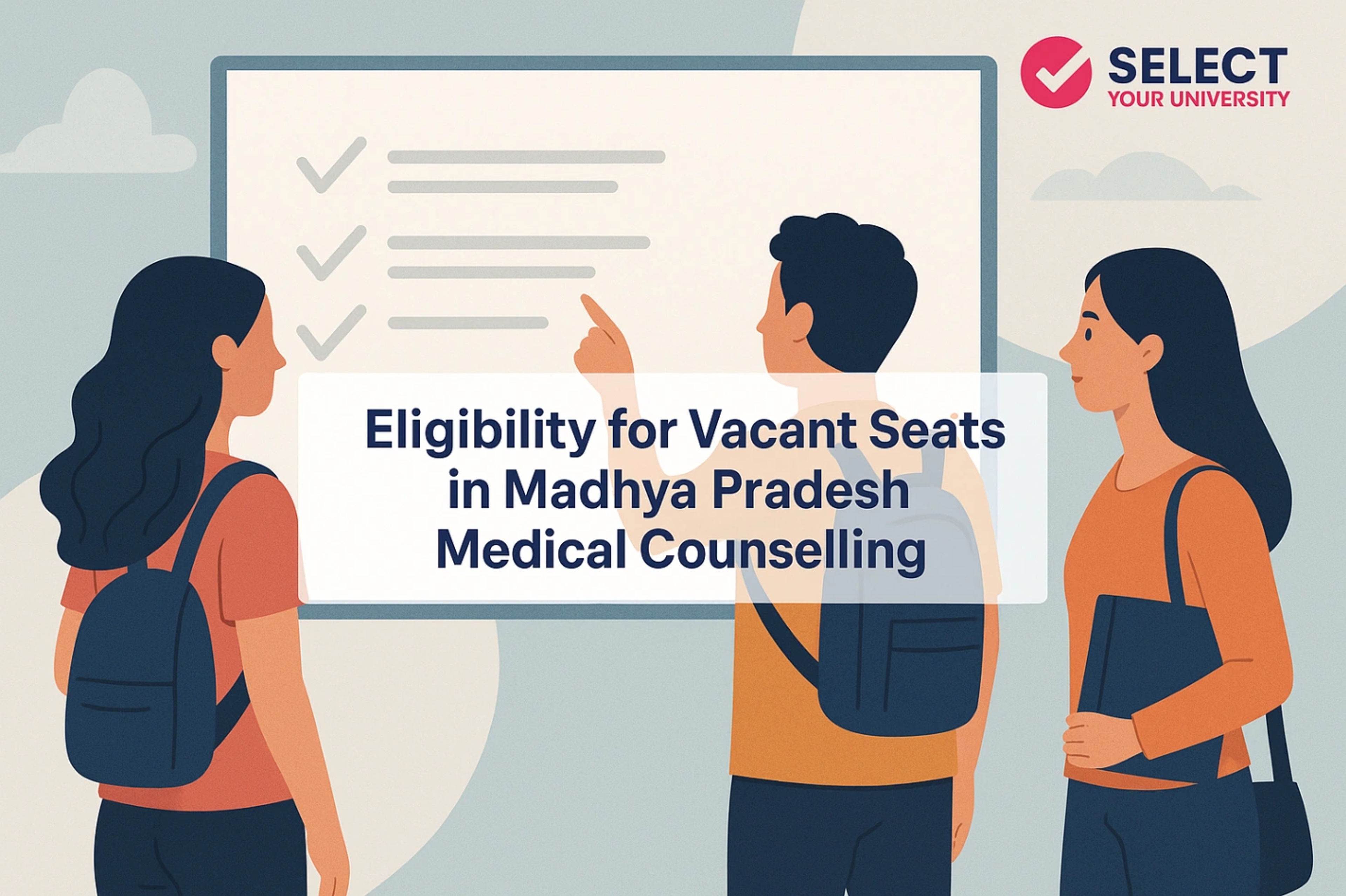Eligibility for Vacant Seats in Madhya Pradesh Medical Counselling