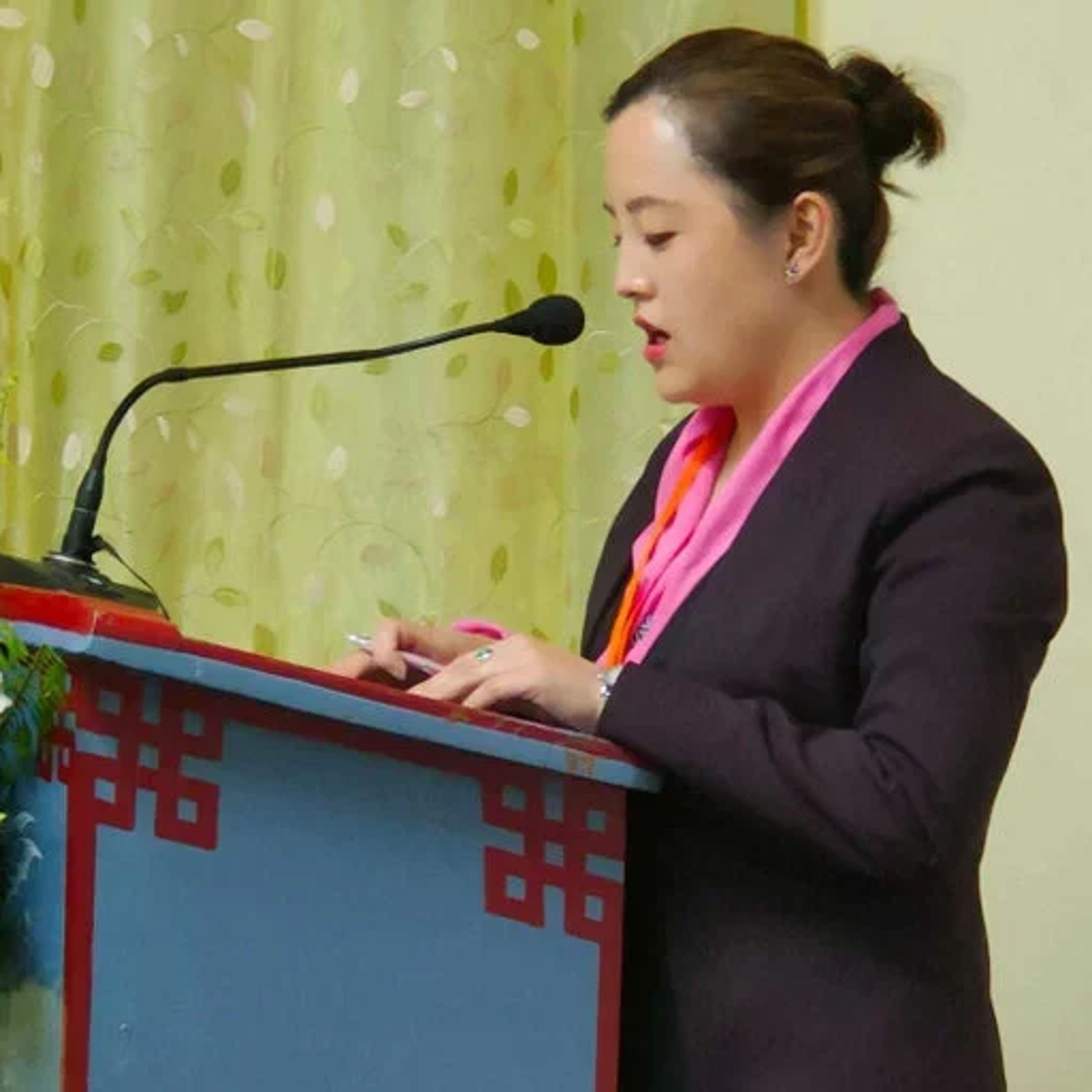 Ms. Tenzing Norzom Bhutia
