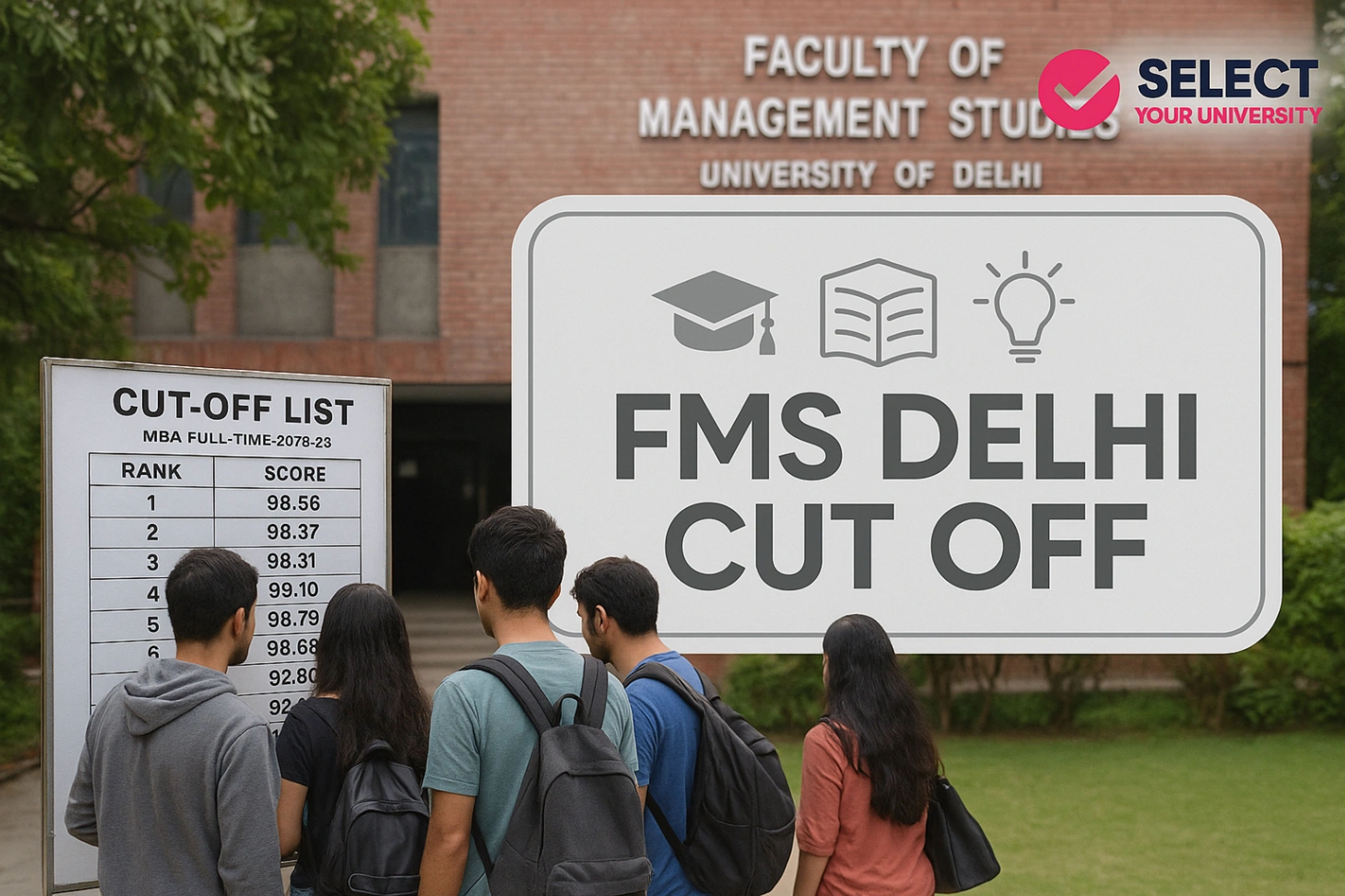 FMS Delhi CutOff