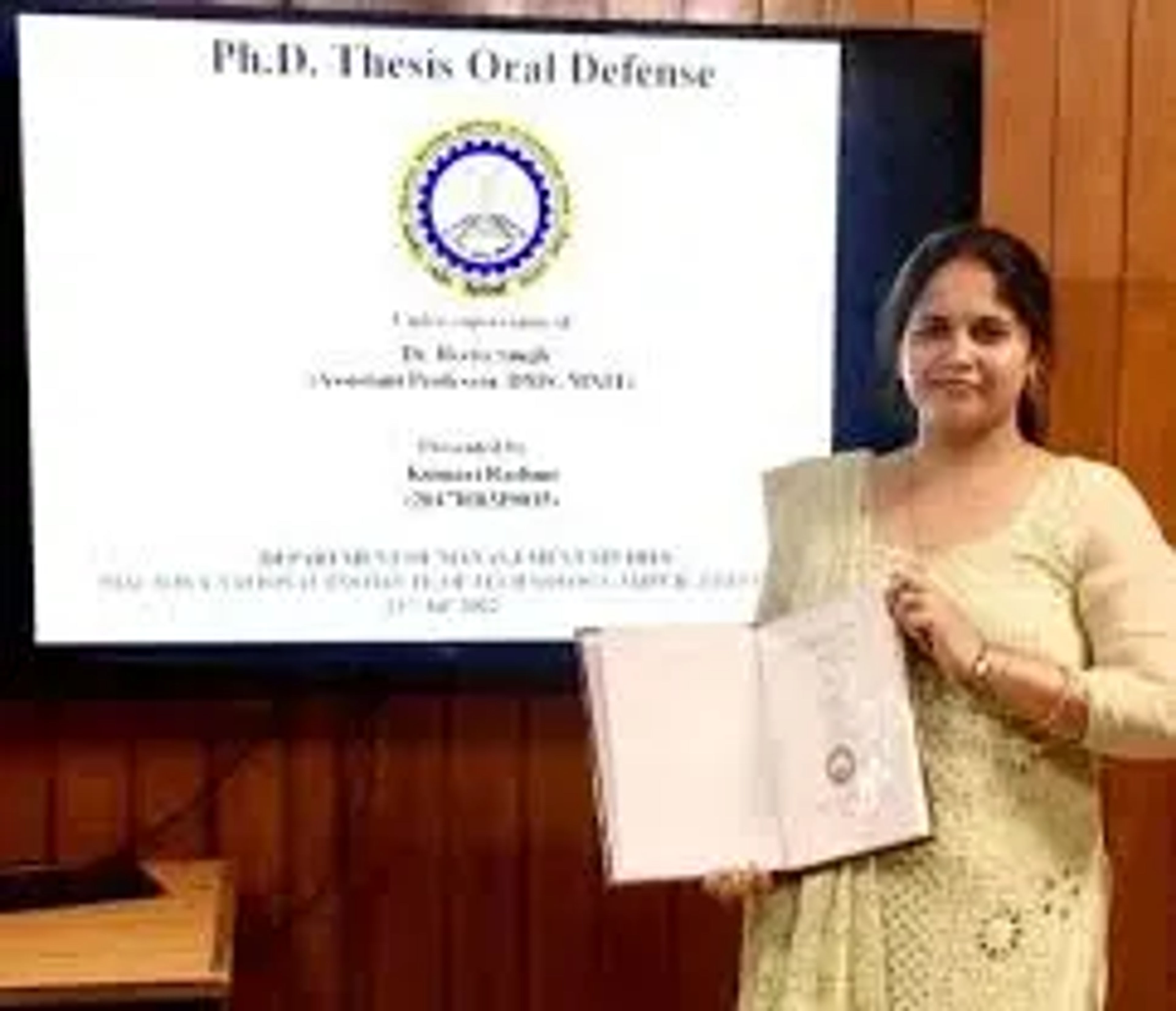Dr. Harshita Baranwal —