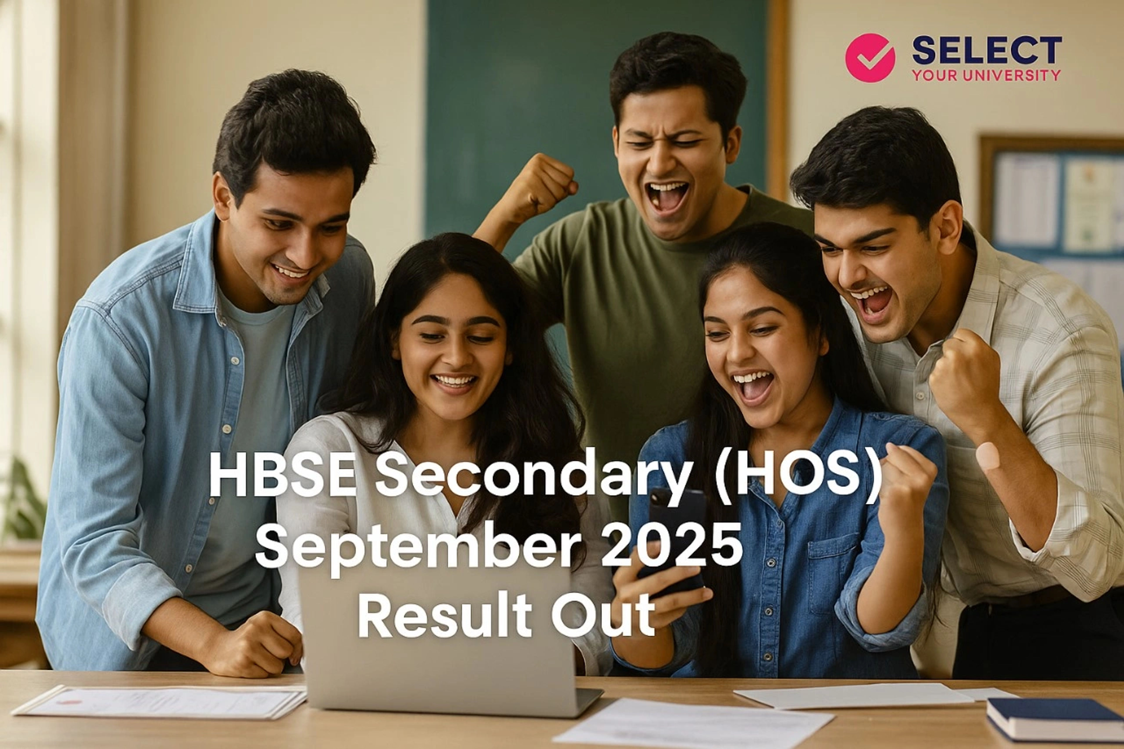 HBSE Secondary (HOS) September 2025 Result Out