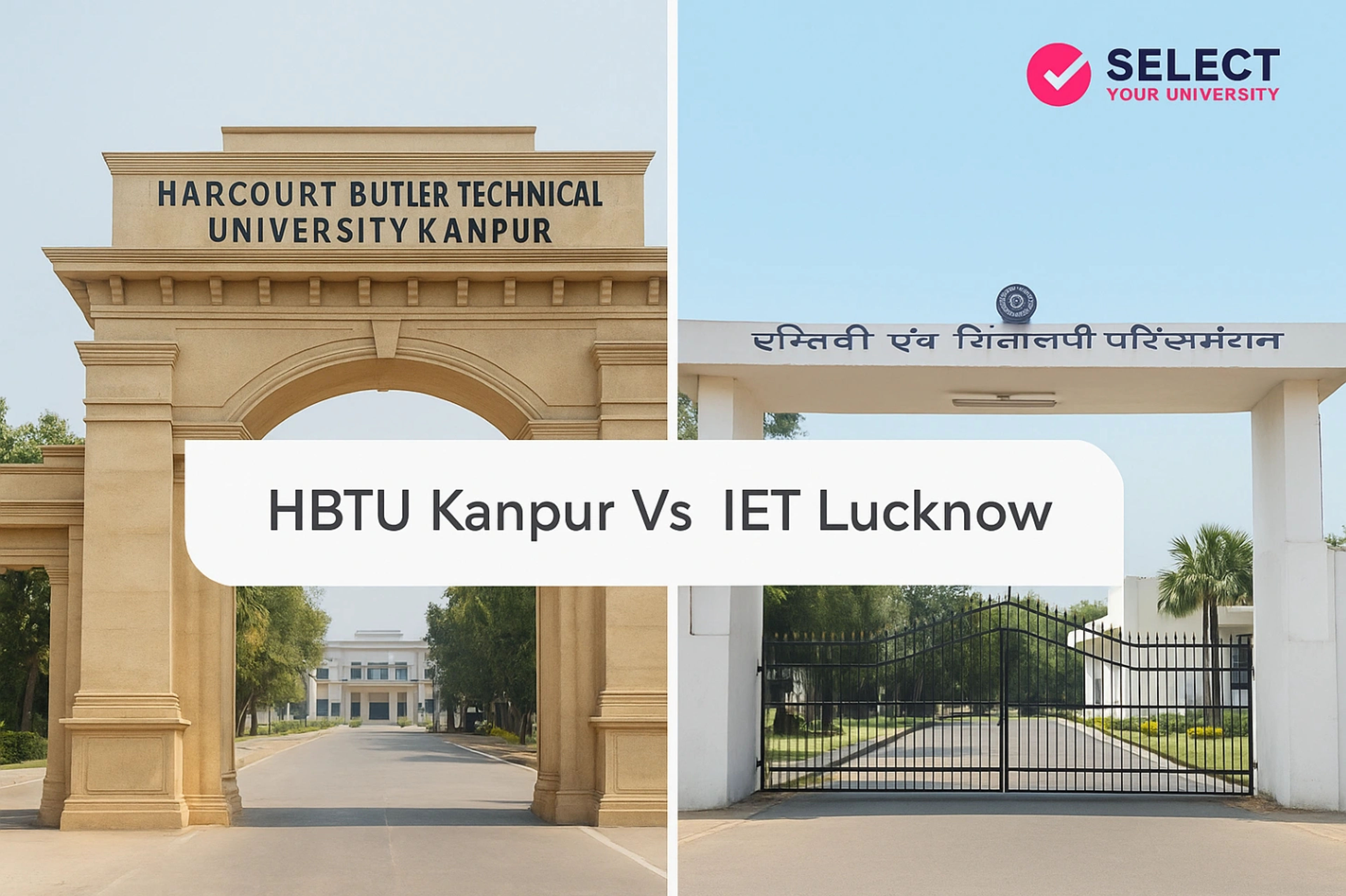 HBTU Kanpur vs IET Lucknow