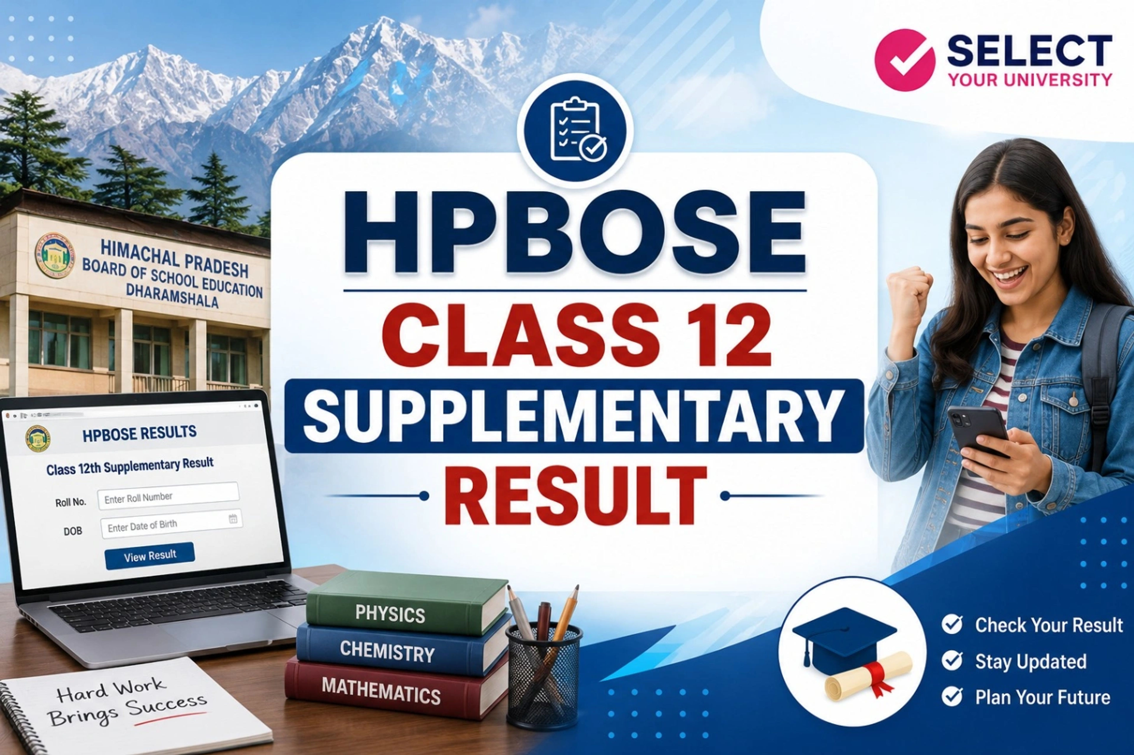HPBOSE Class 12 Supplementary Result 