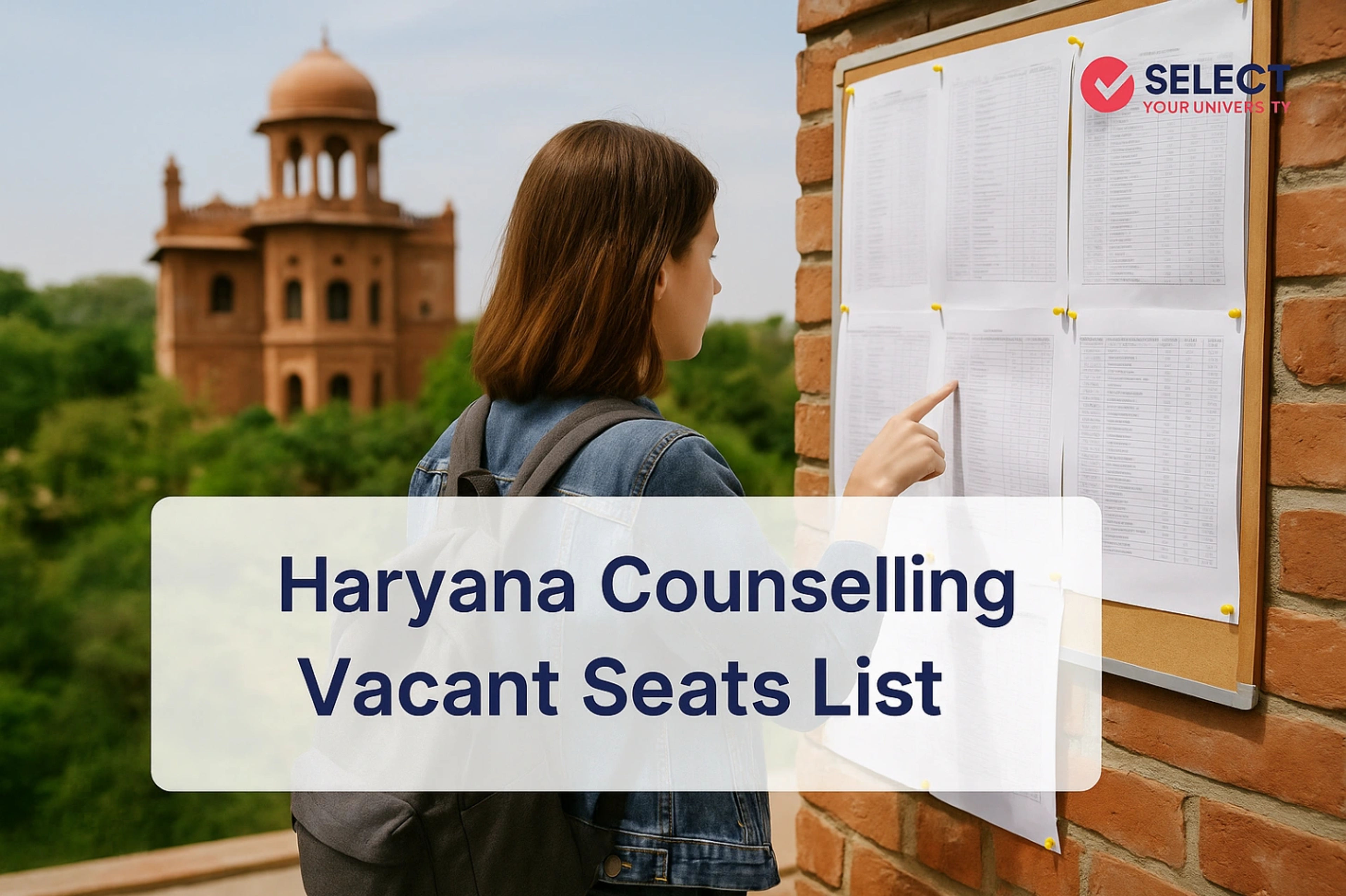 Haryana Counselling Vacant Seats List