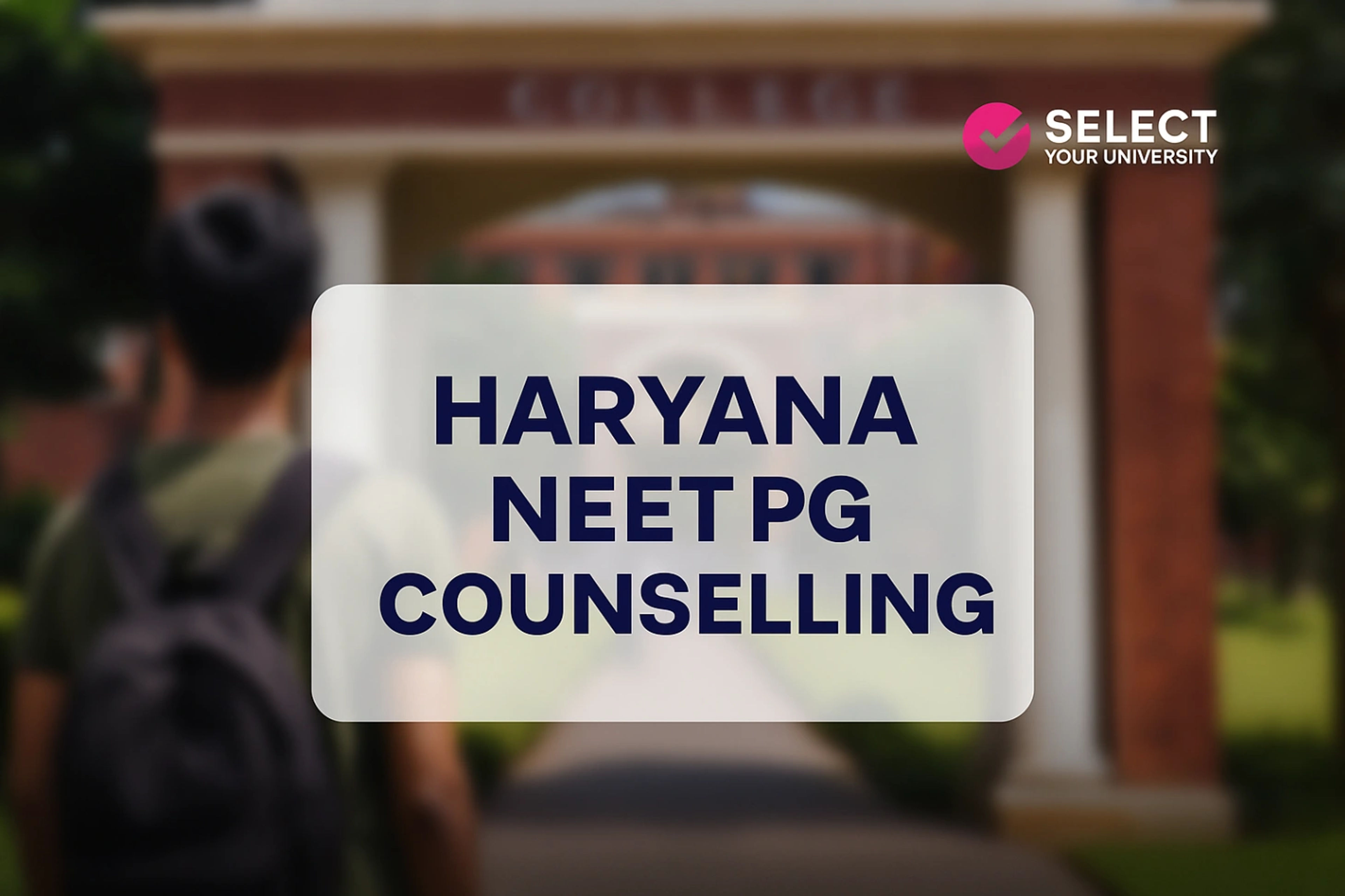 Haryana NEET PG Counselling