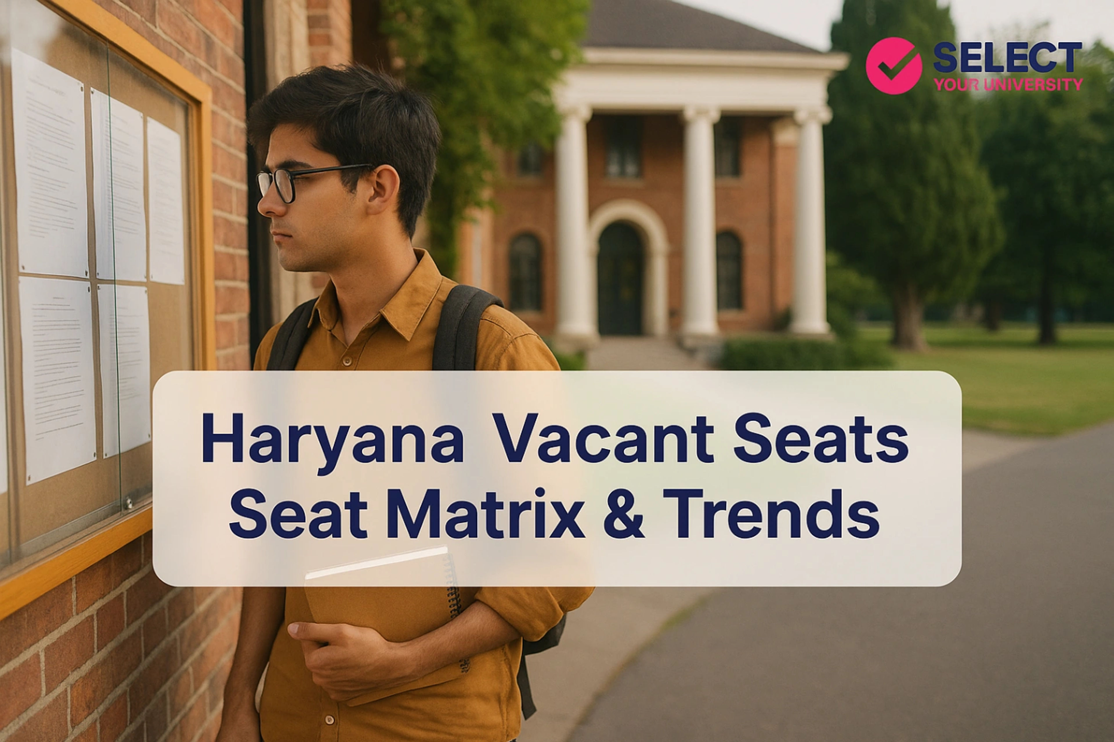Haryana Vacant Seats Seat Matrix & Trends