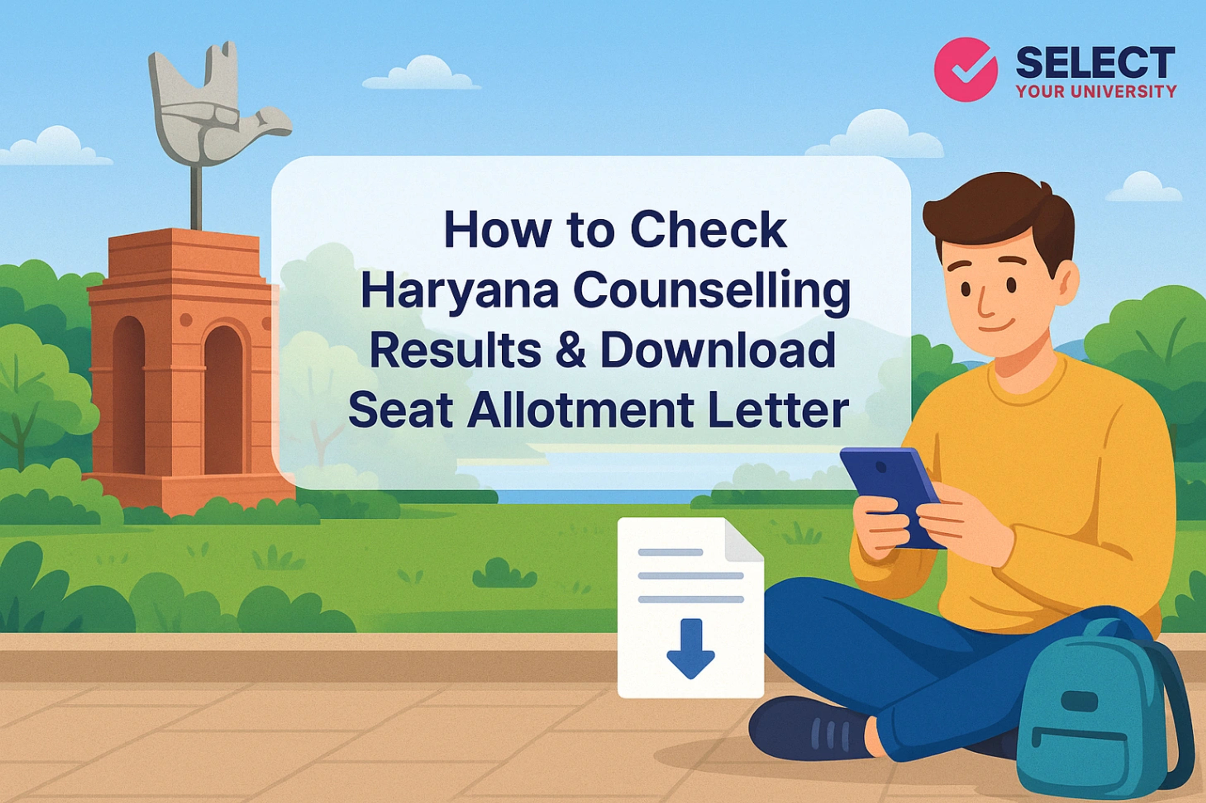 How to Check Haryana Counselling Results & Download Seat Allotment Letter