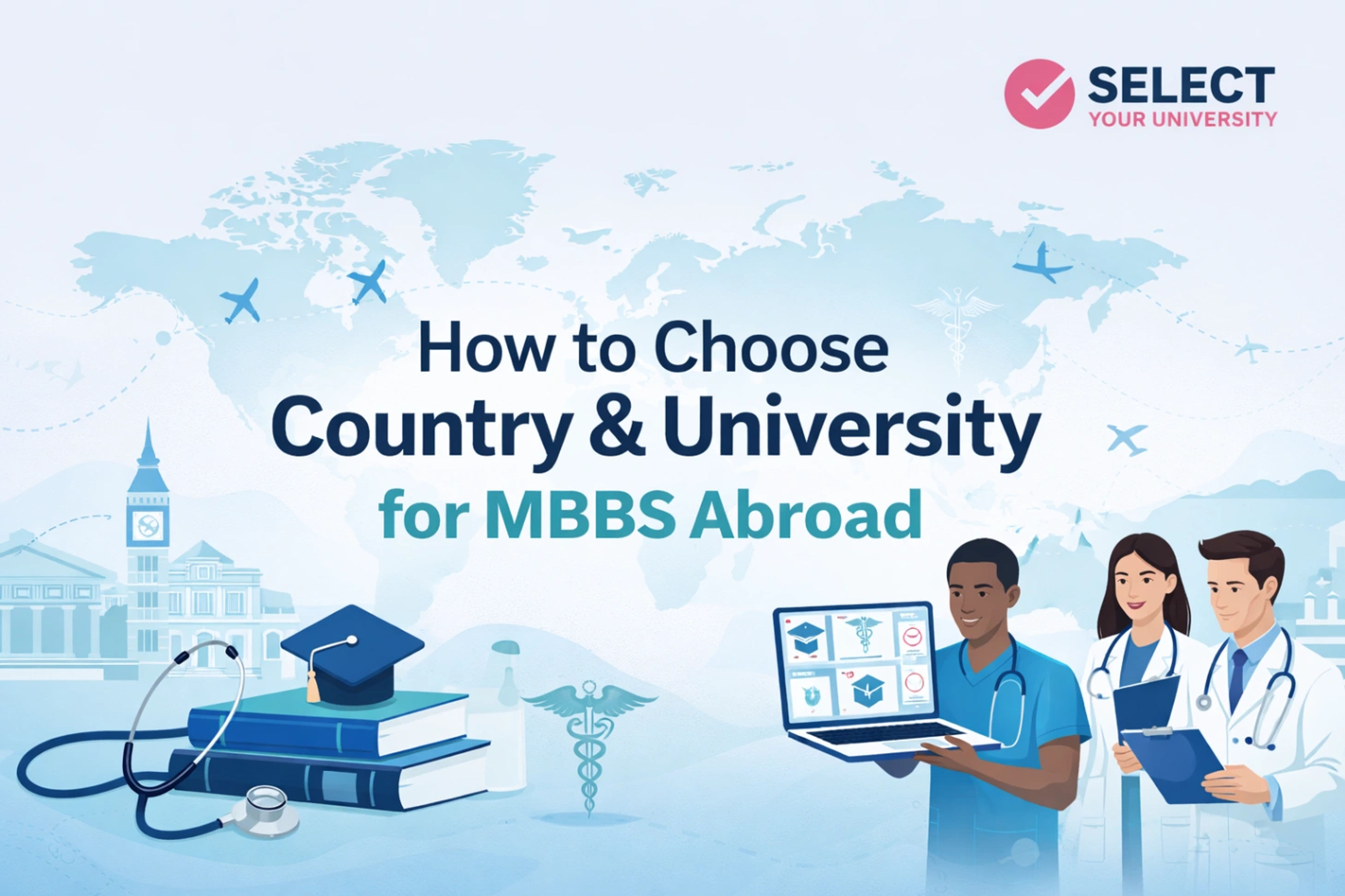 How to Choose Country & University for MBBS Abroad