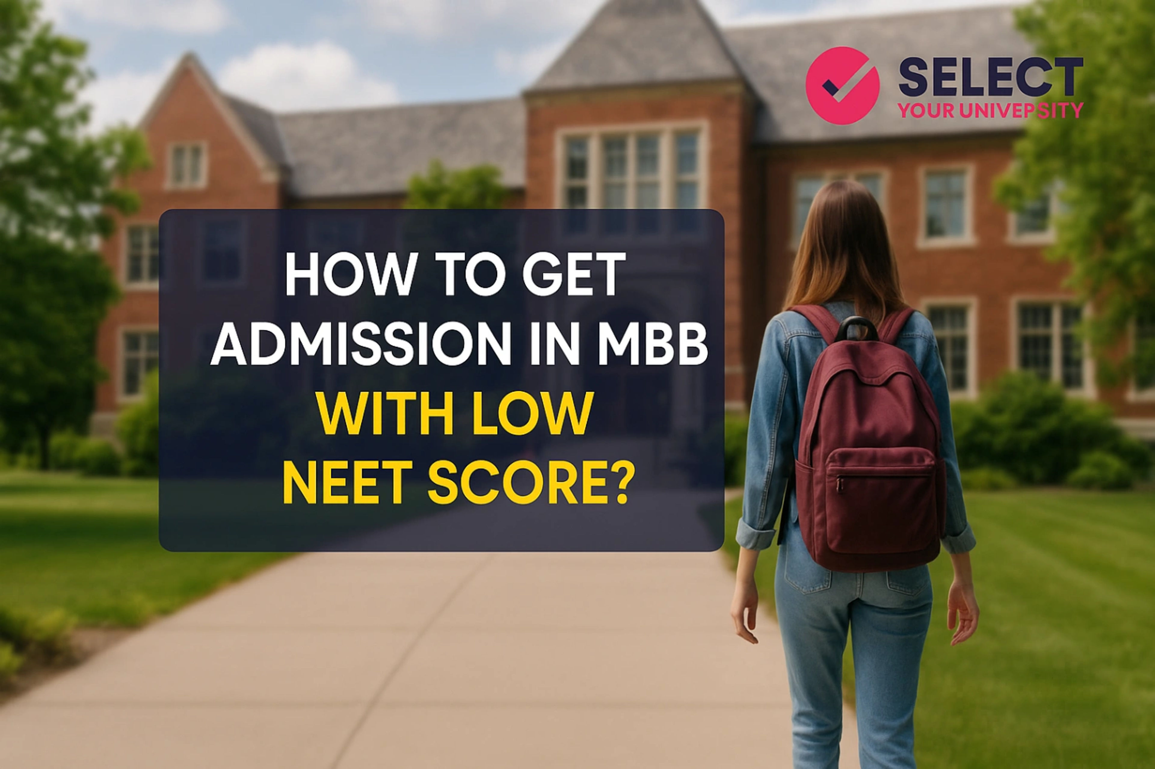 How to Get Admission in MBBS With Low NEET Score?