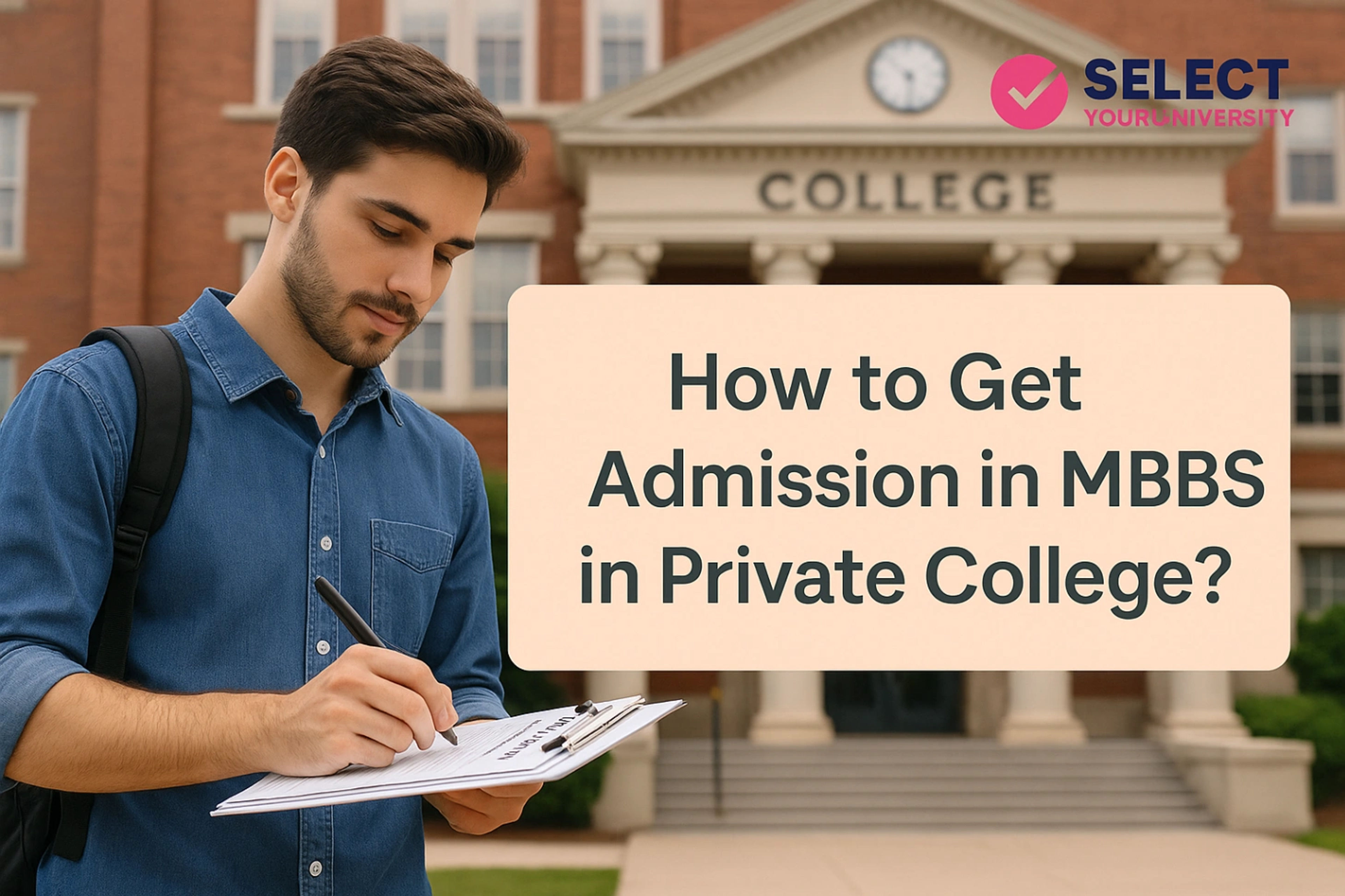 How to Get Admission in MBBS in Private College