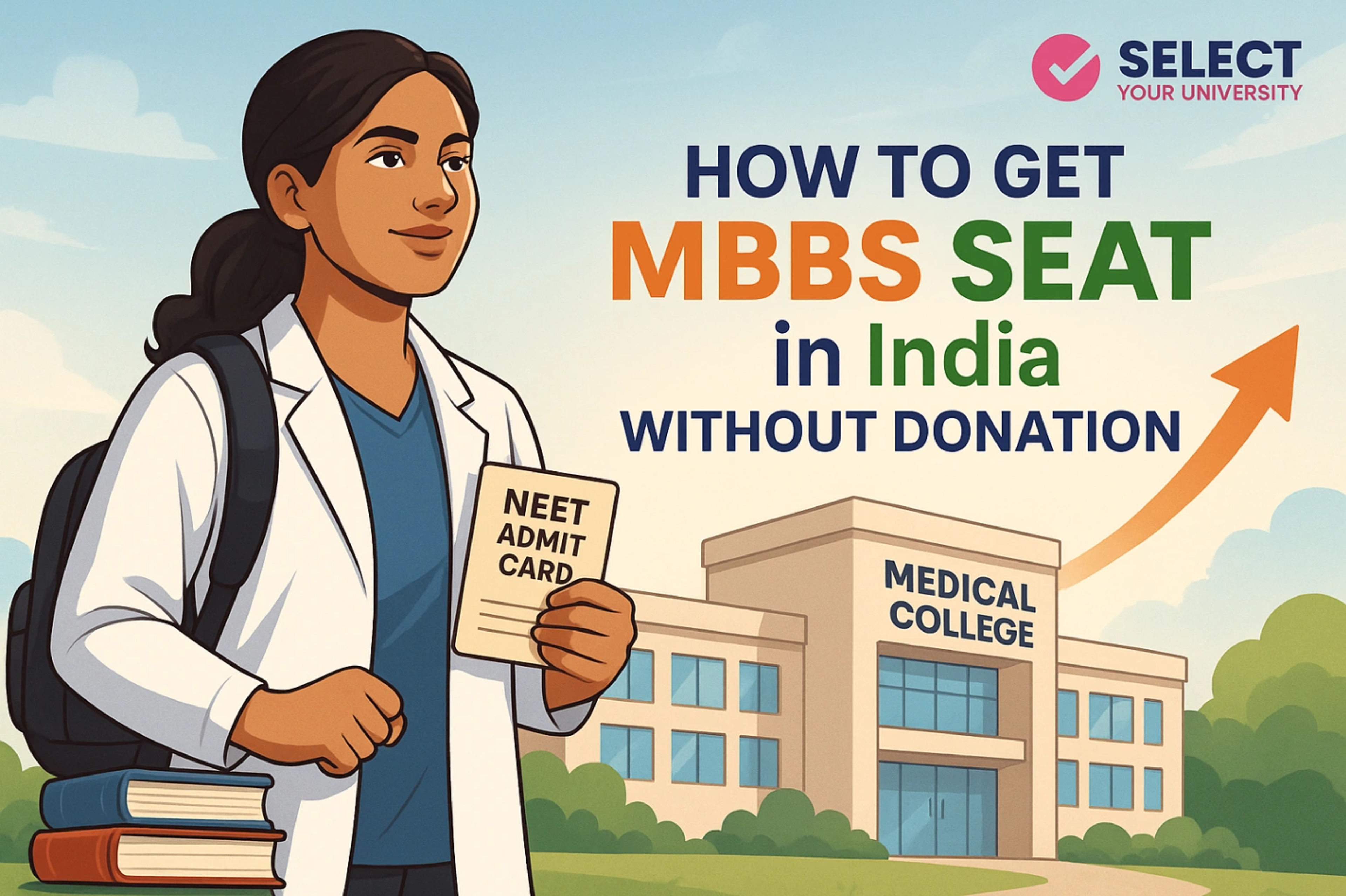 How to Get MBBS Seat in India Without Donation