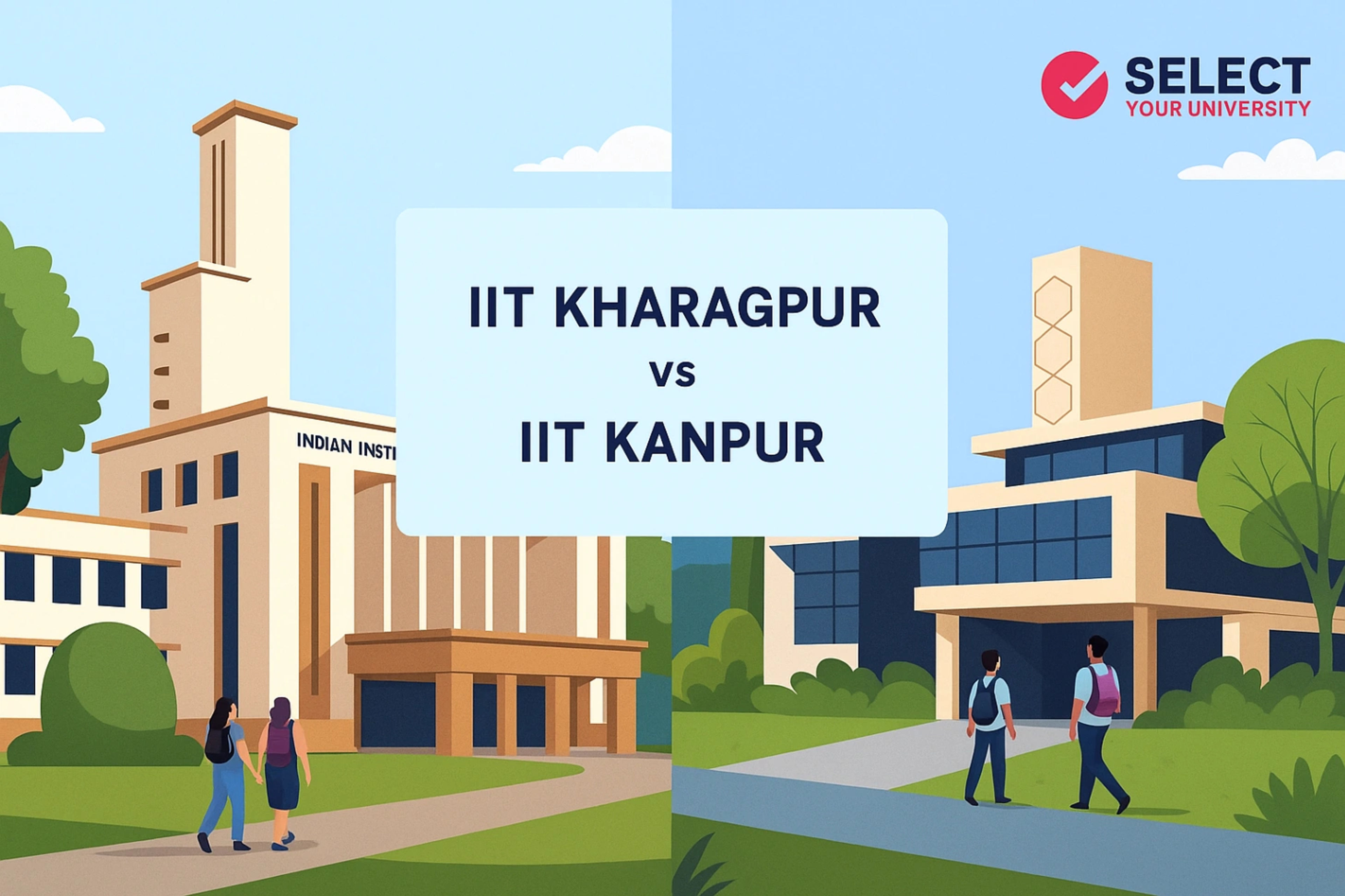 IIT Kharagpur vs IIT Kanpur