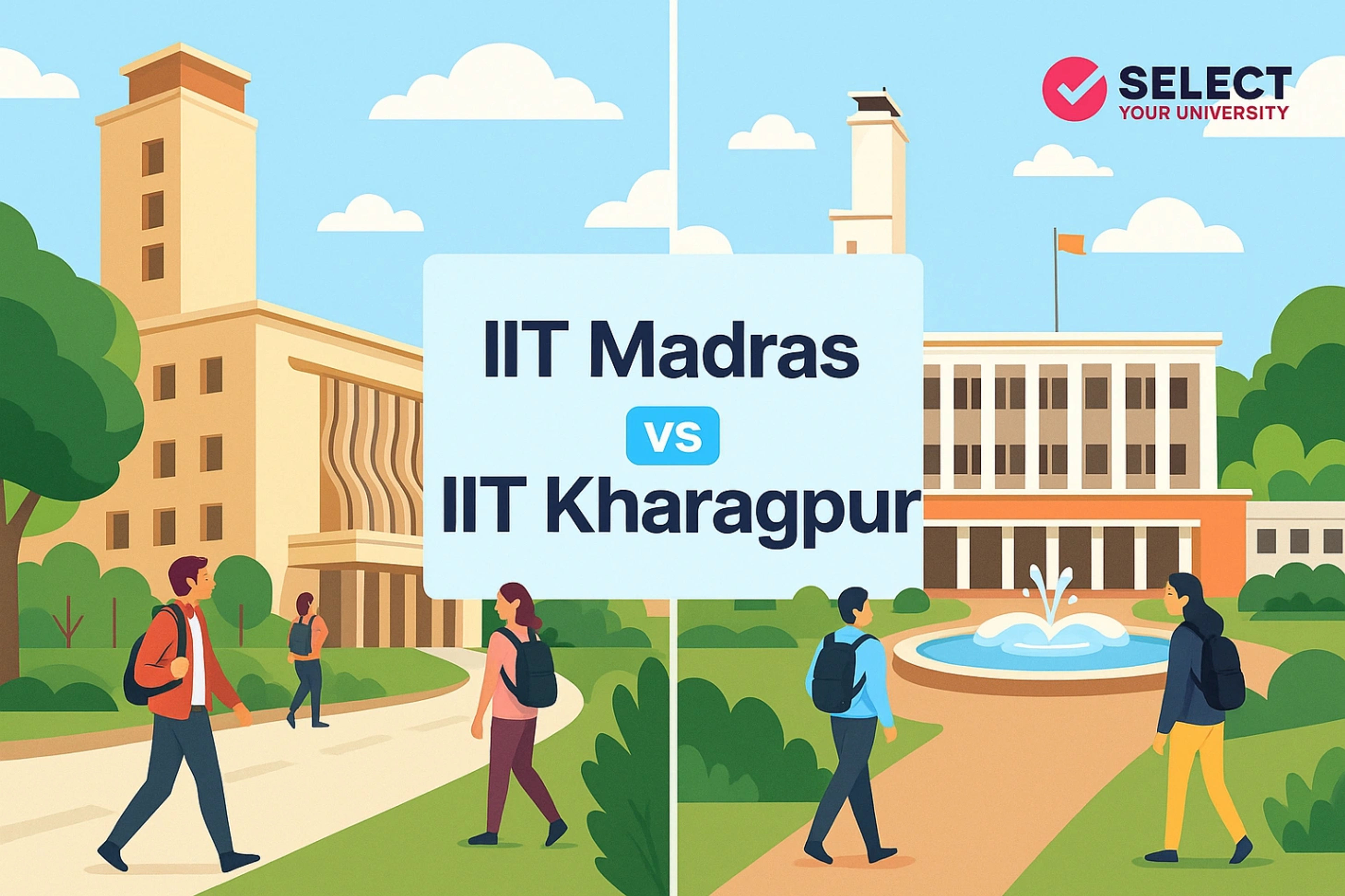 IIT Madras vs IIT Kharagpur
