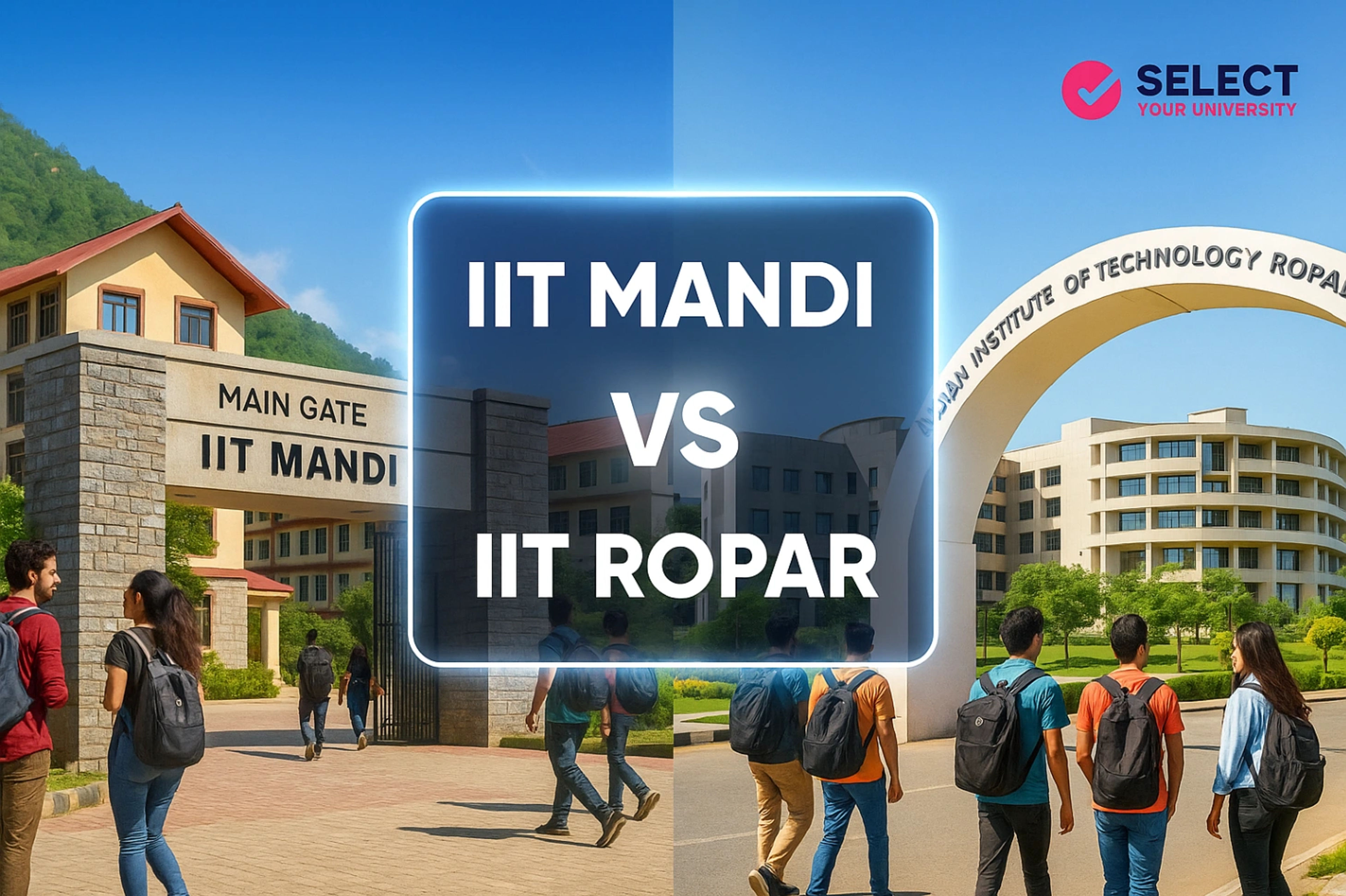 IIT Mandi vs IIT Ropar