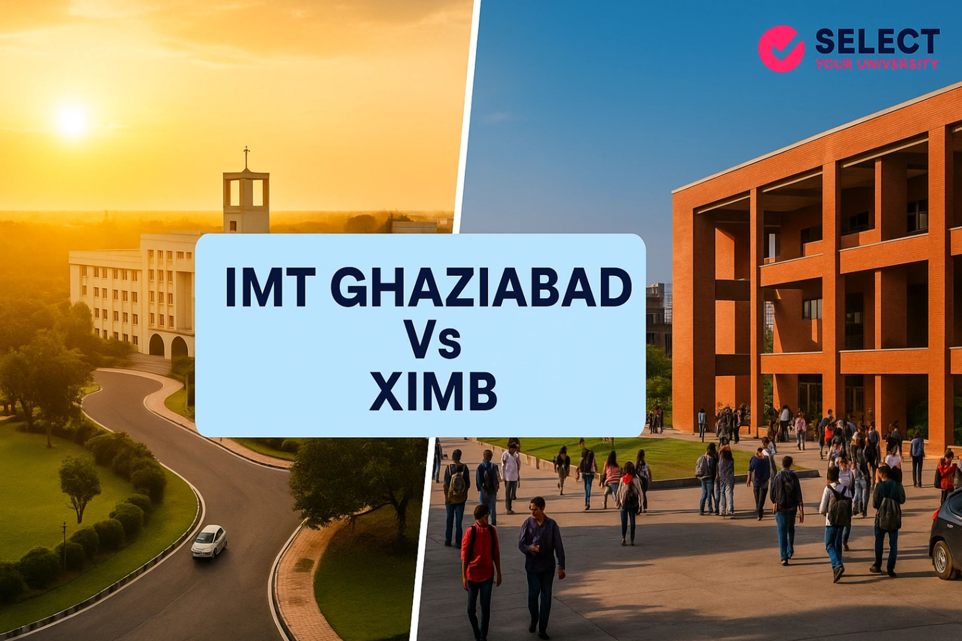 IMT Ghaziabad vs XIMB