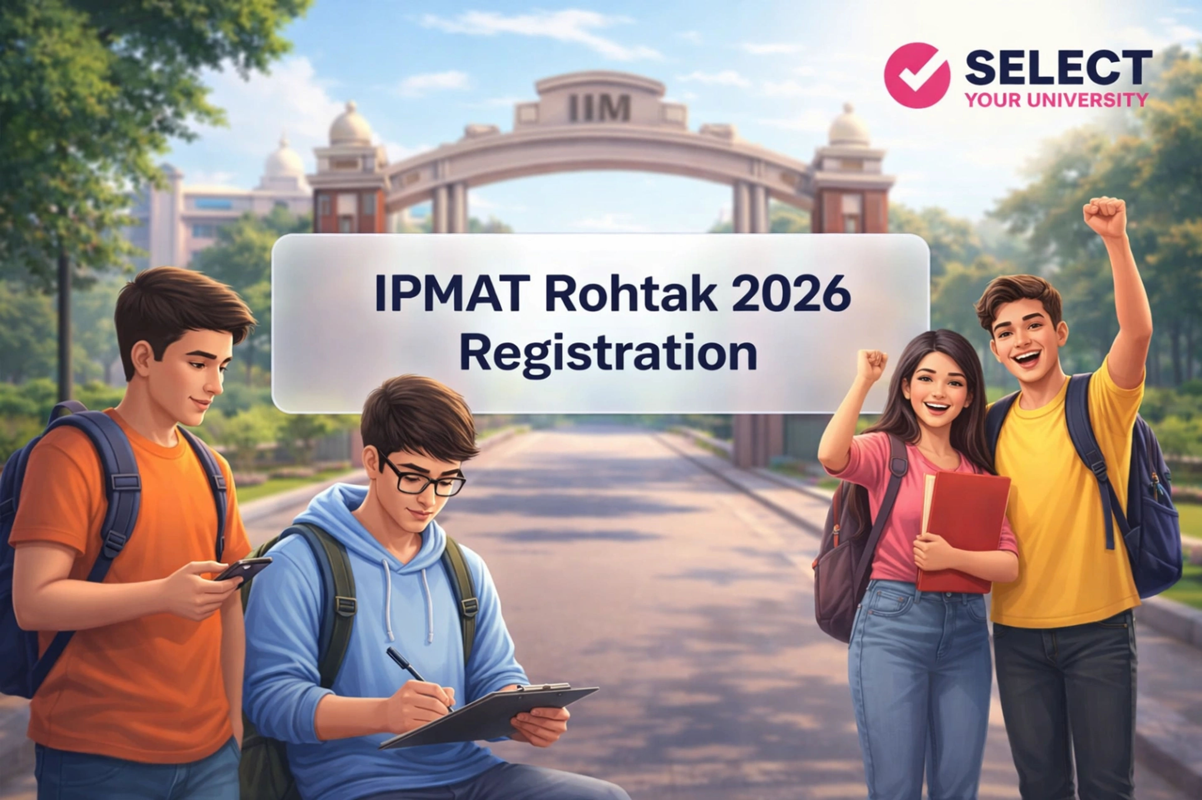 IPMAT Rohtak 2026 Registration