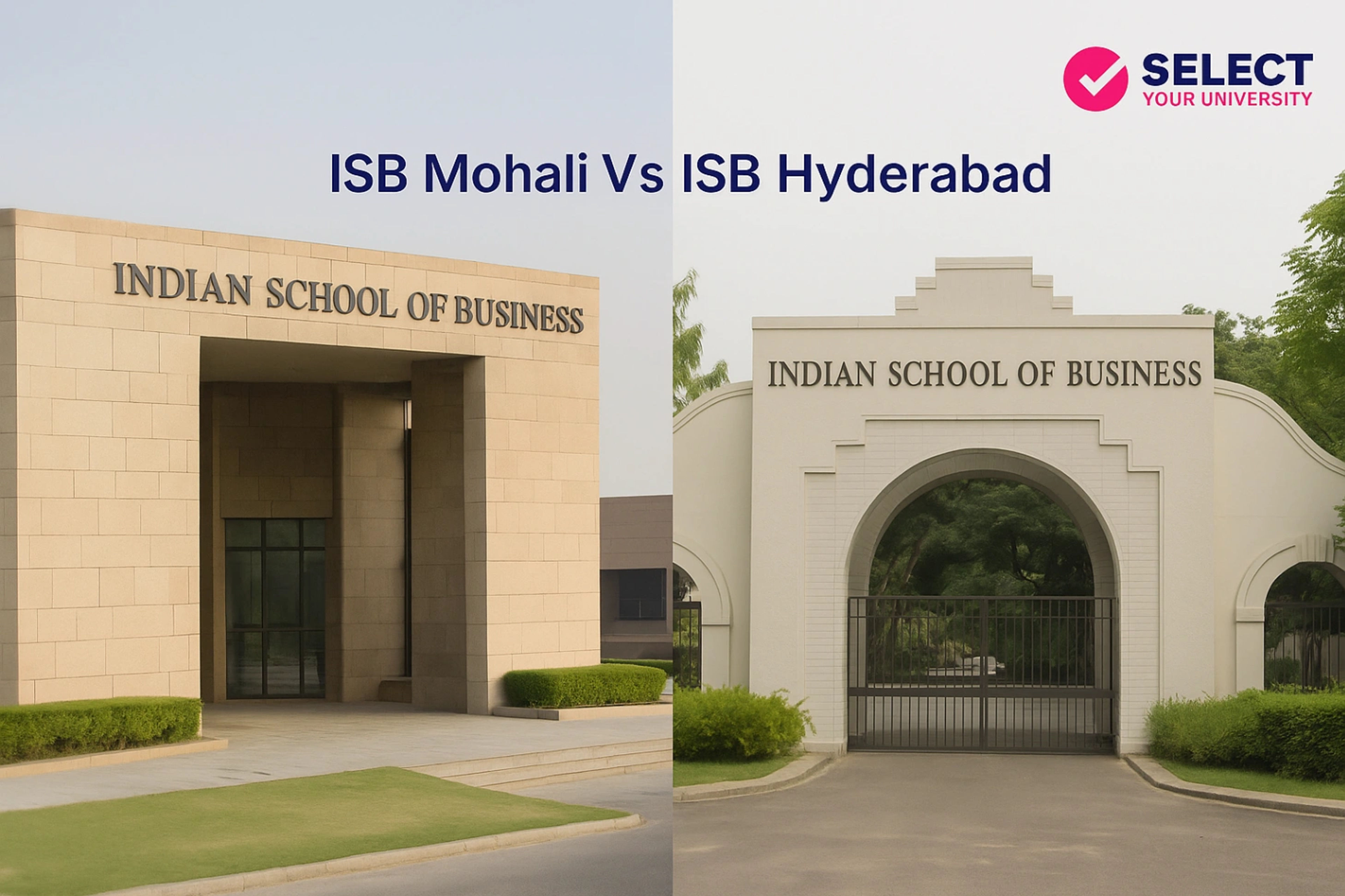 ISB Mohali vs ISB Hyderabad