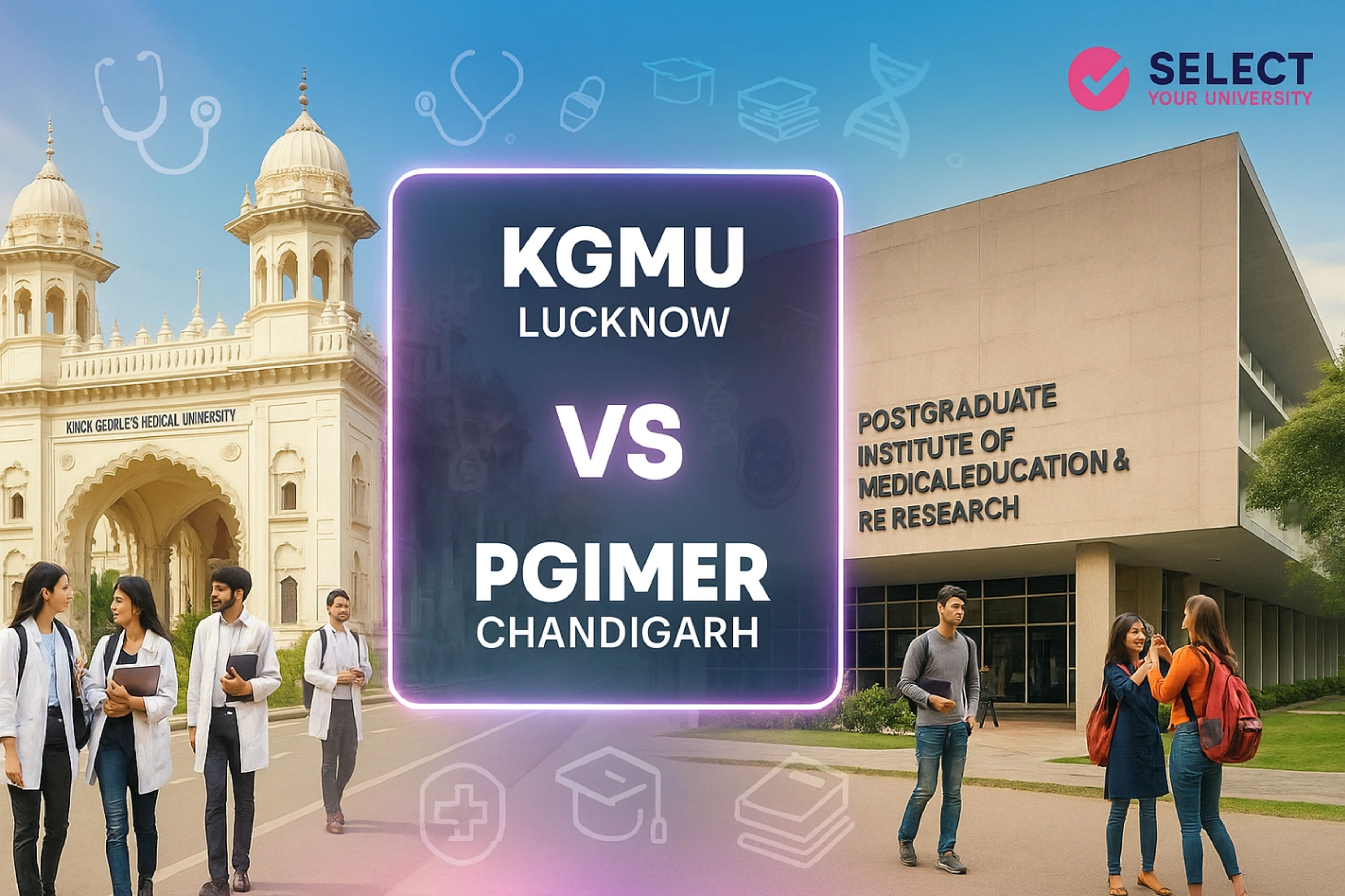 KGMU Lucknow vs PGIMER Chandigarh