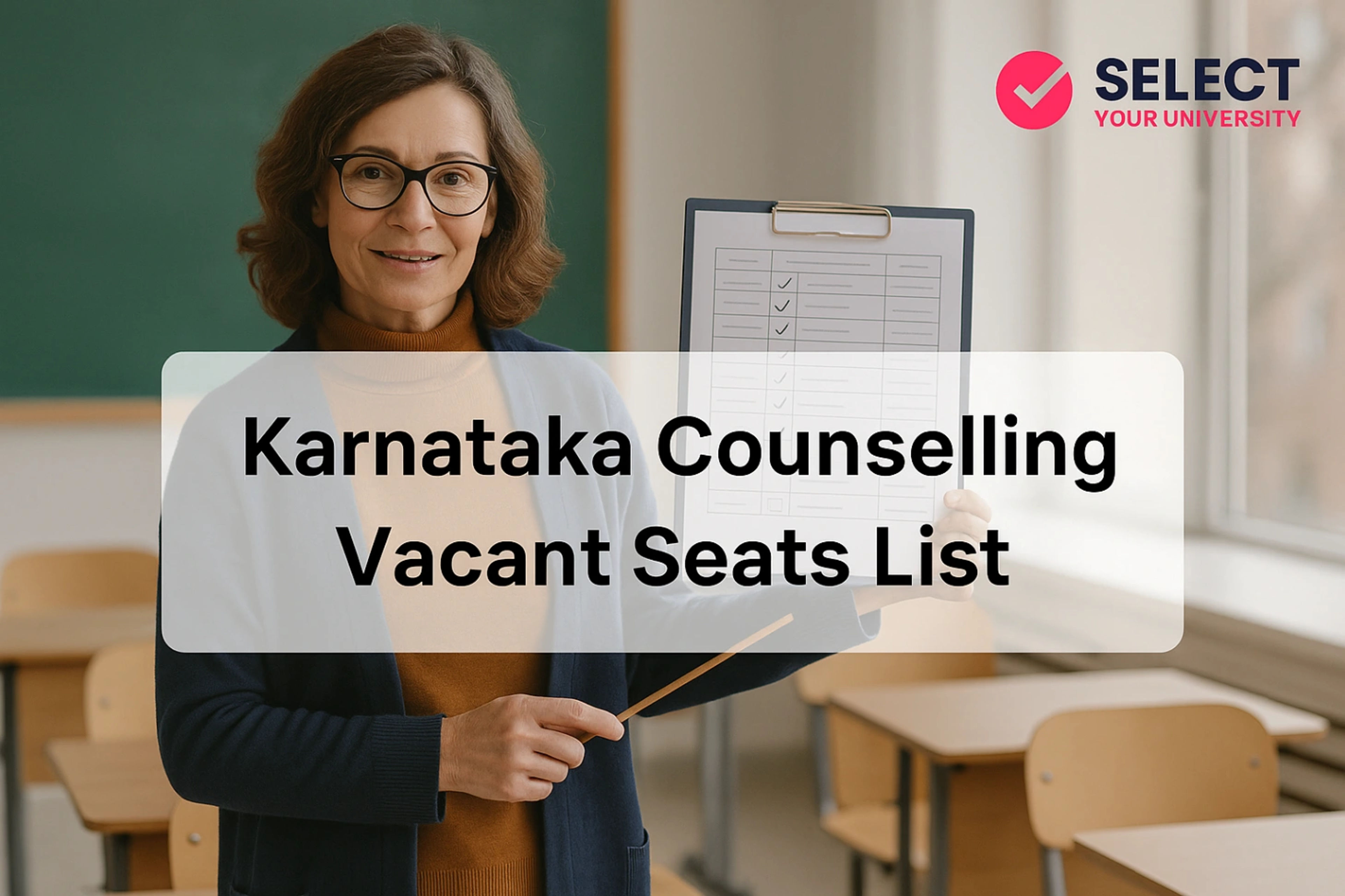 Karnataka Counselling Vacant Seats List